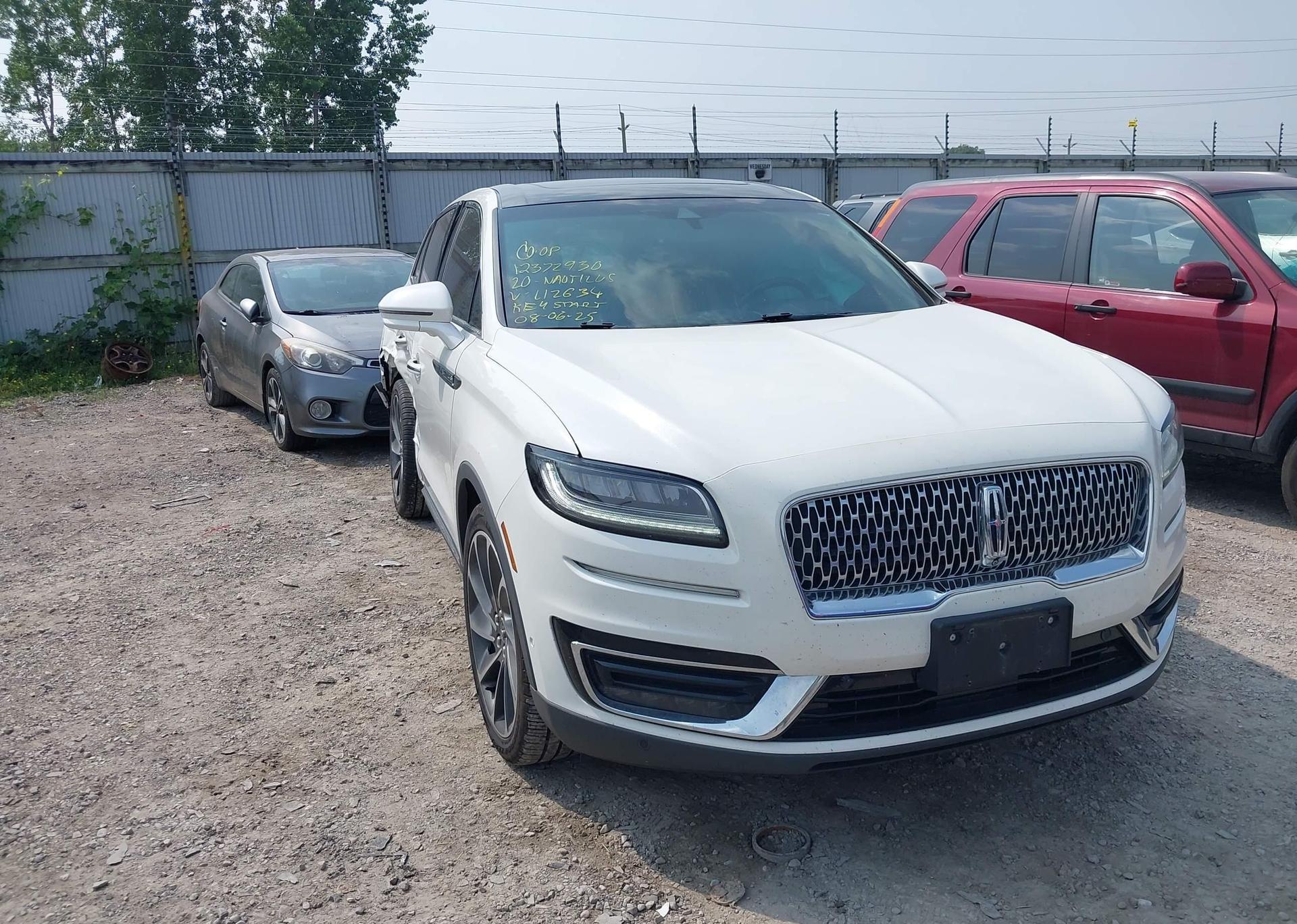2020 LINCOLN NAUTILUS RESERVE
