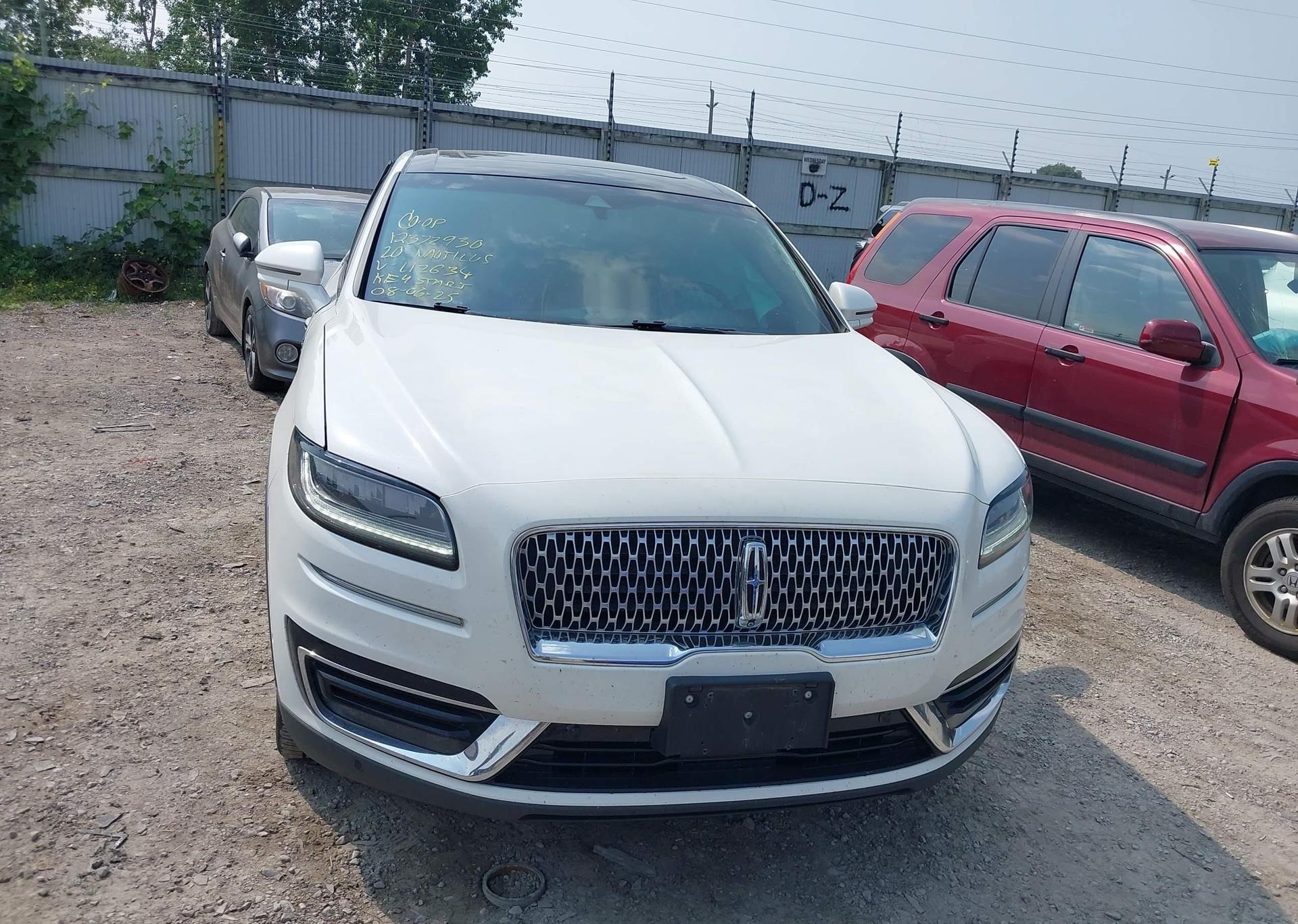 2020 LINCOLN NAUTILUS RESERVE