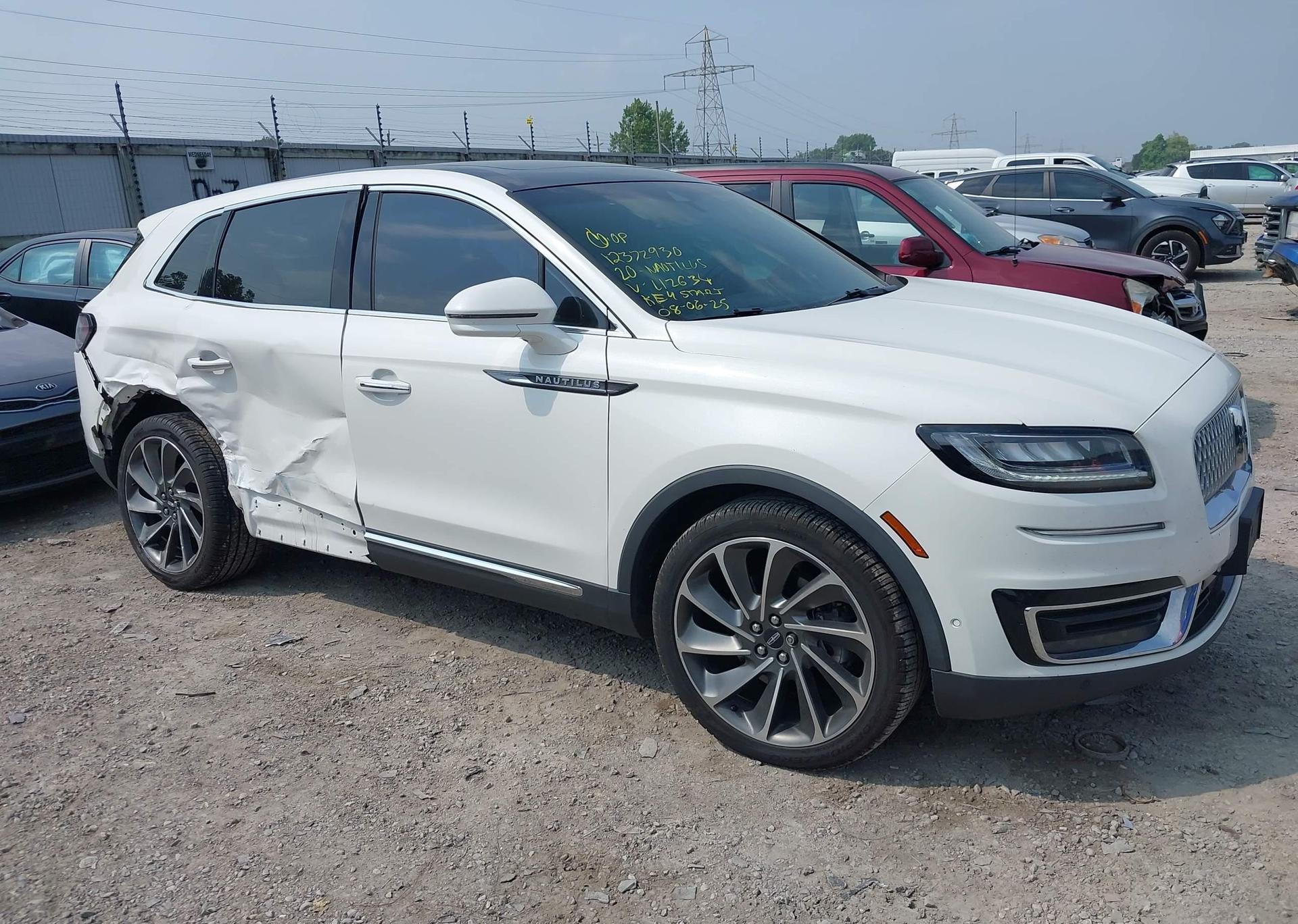 2020 LINCOLN NAUTILUS RESERVE