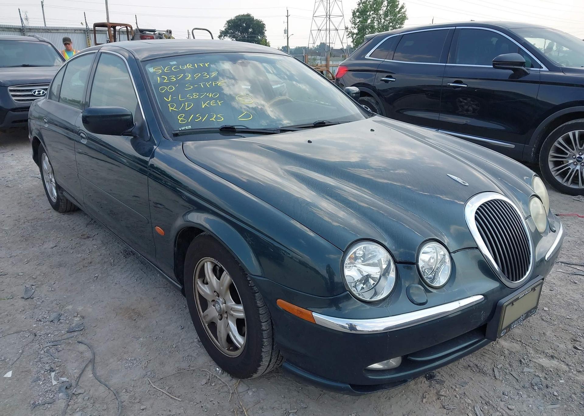 2000 JAGUAR S-TYPE 4.0L V8