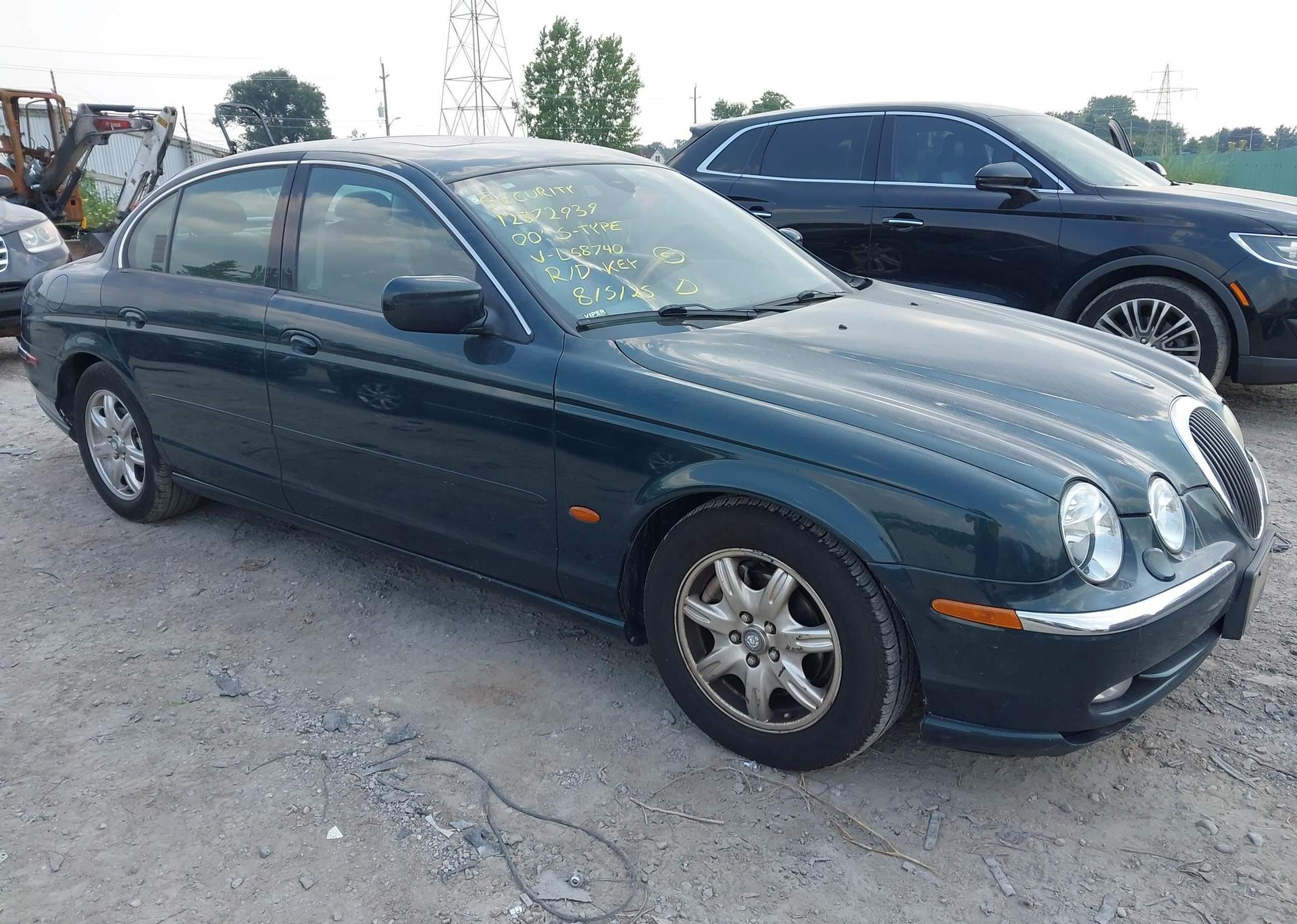2000 JAGUAR S-TYPE 4.0L V8