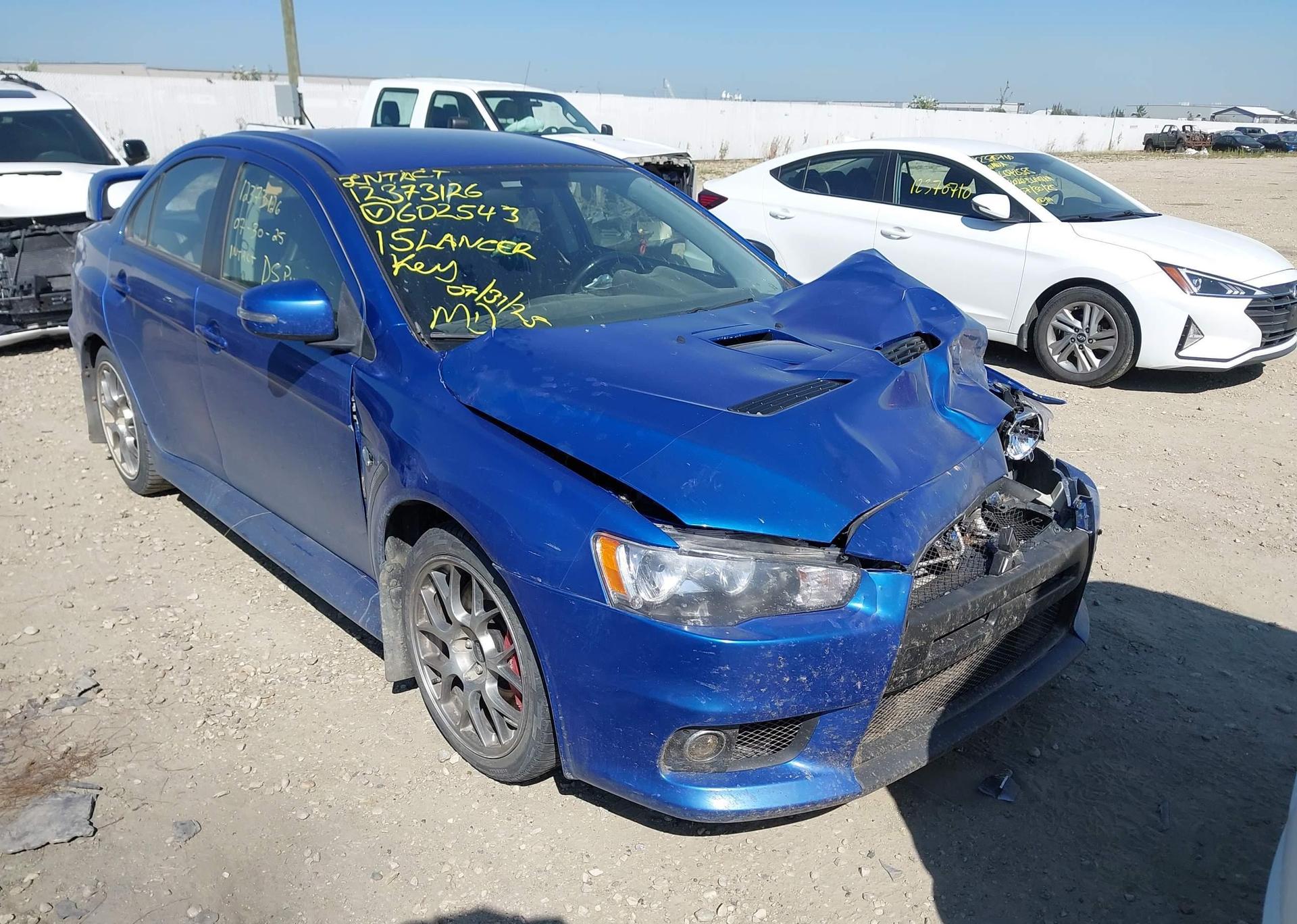 2015 MITSUBISHI LANCER EVOLUTION GSR