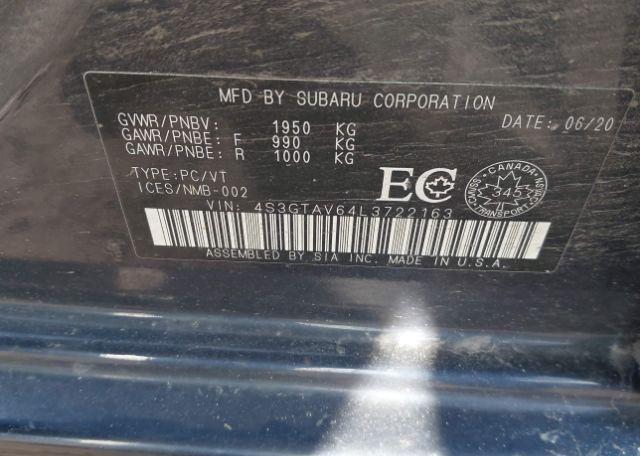 2020 SUBARU IMPREZA PREMIUM