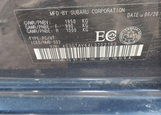 2020 SUBARU IMPREZA PREMIUM
