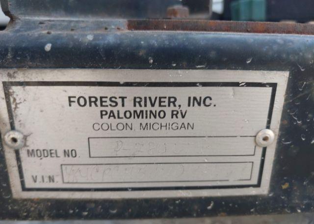 2012 FOREST RIVER PALOMINO
