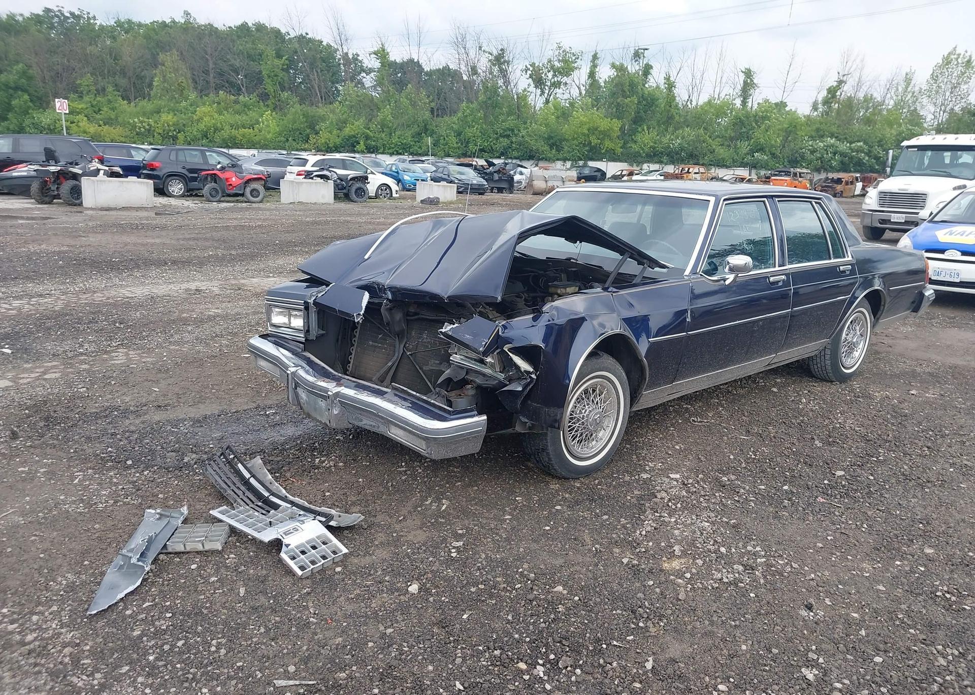 1985 OLDSMOBILE DELTA 88 ROYALE BROUGHAM