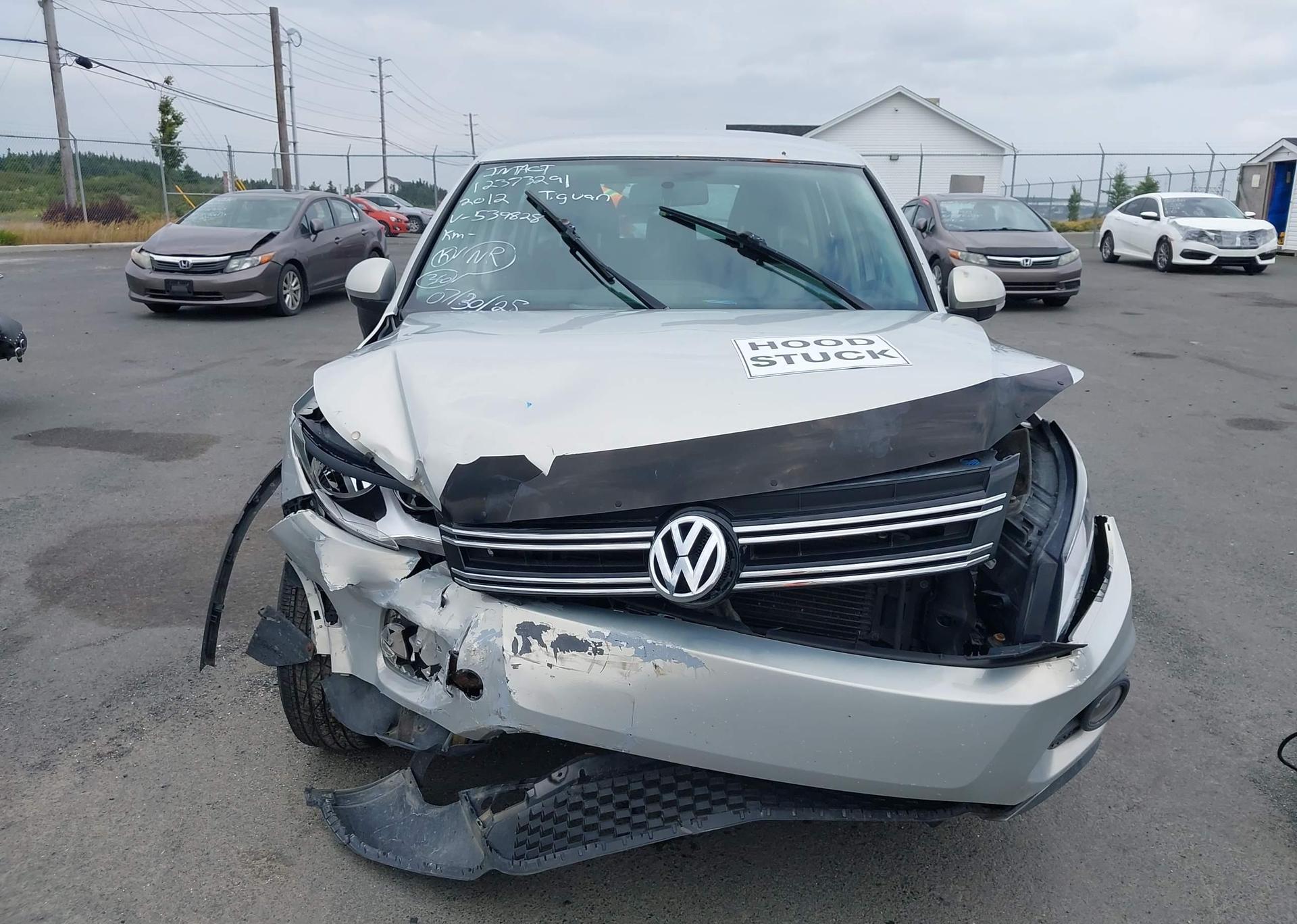 2012 VOLKSWAGEN TIGUAN S
