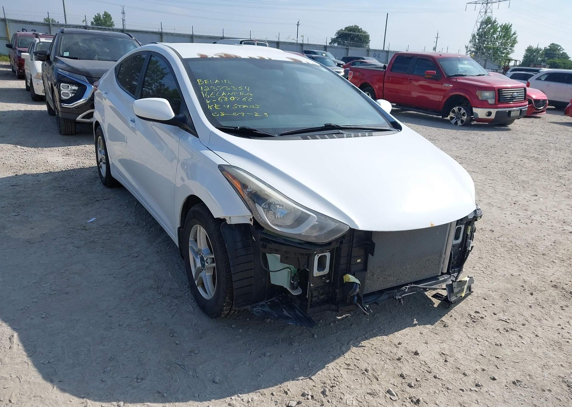 2016 HYUNDAI ELANTRA