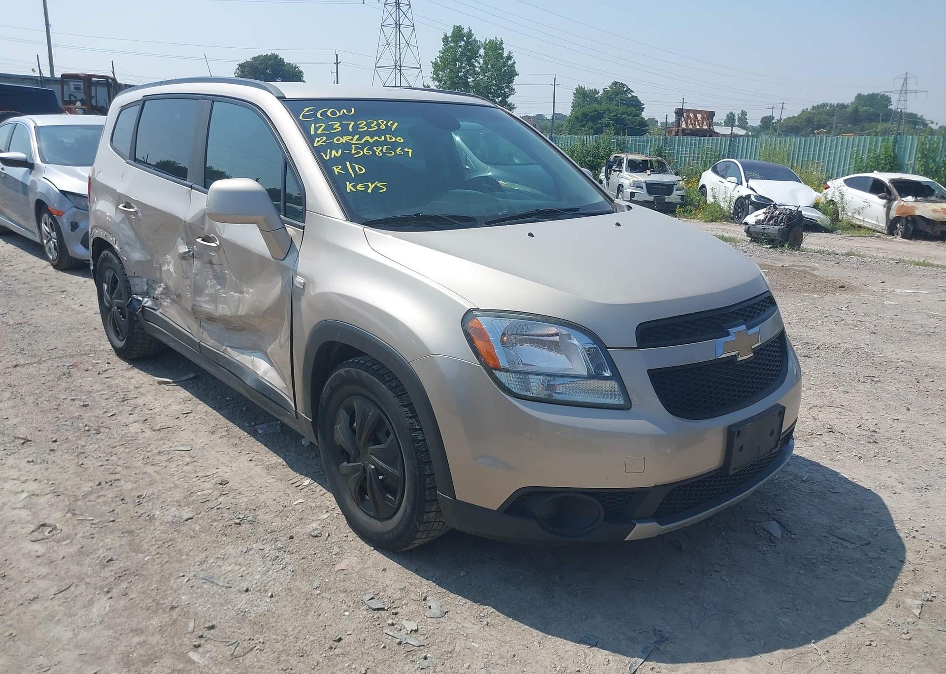 2012 CHEVROLET ORLANDO LT