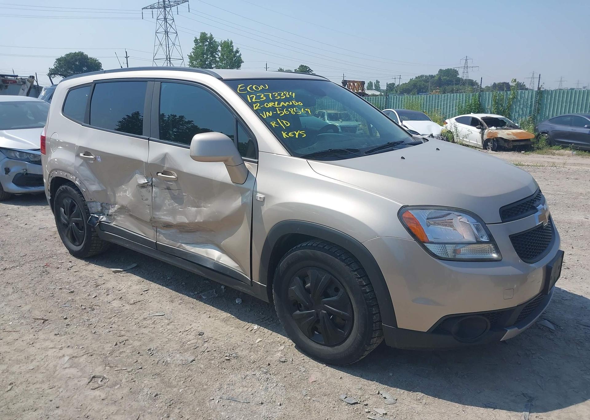 2012 CHEVROLET ORLANDO LT