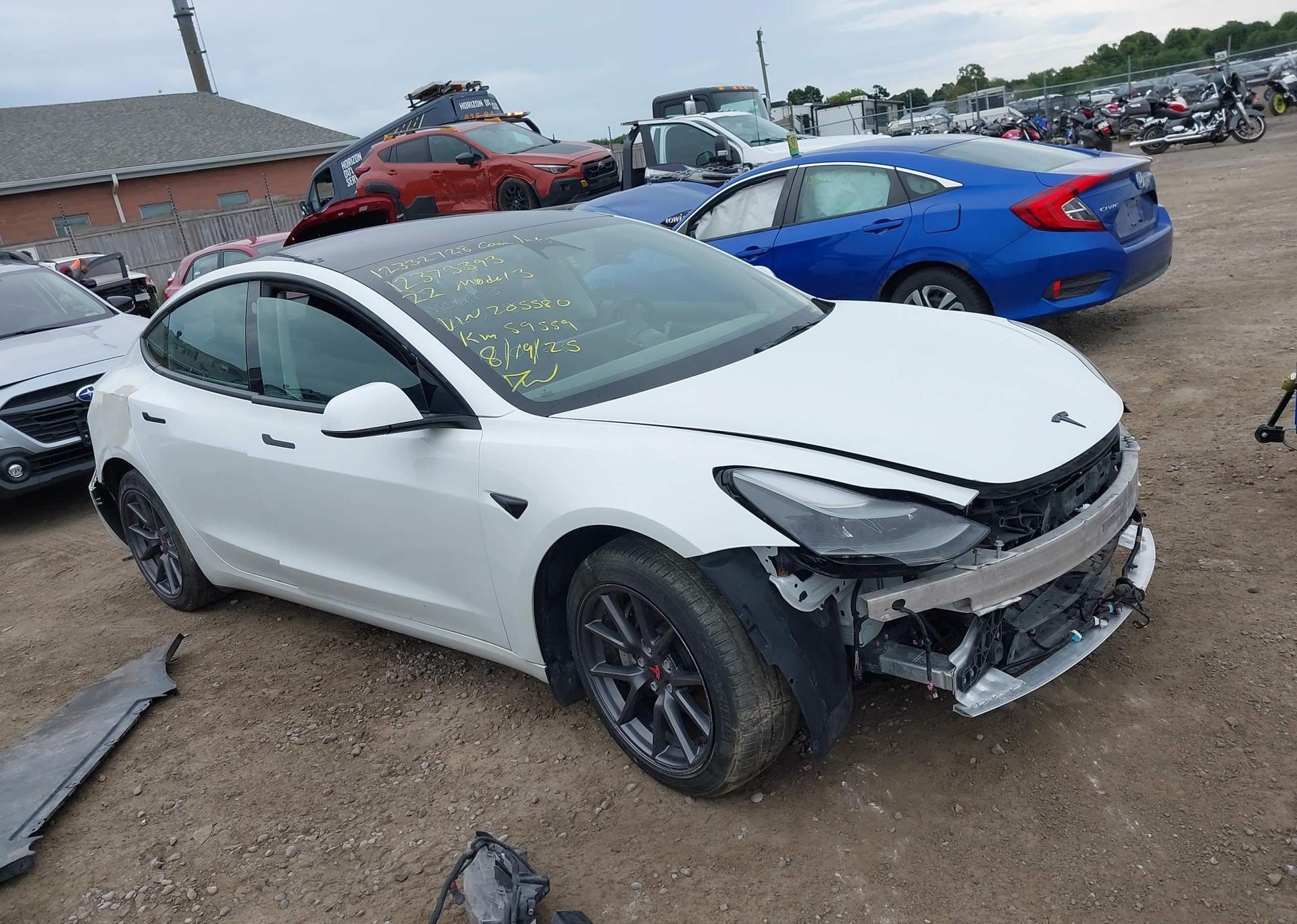 2022 TESLA MODEL 3