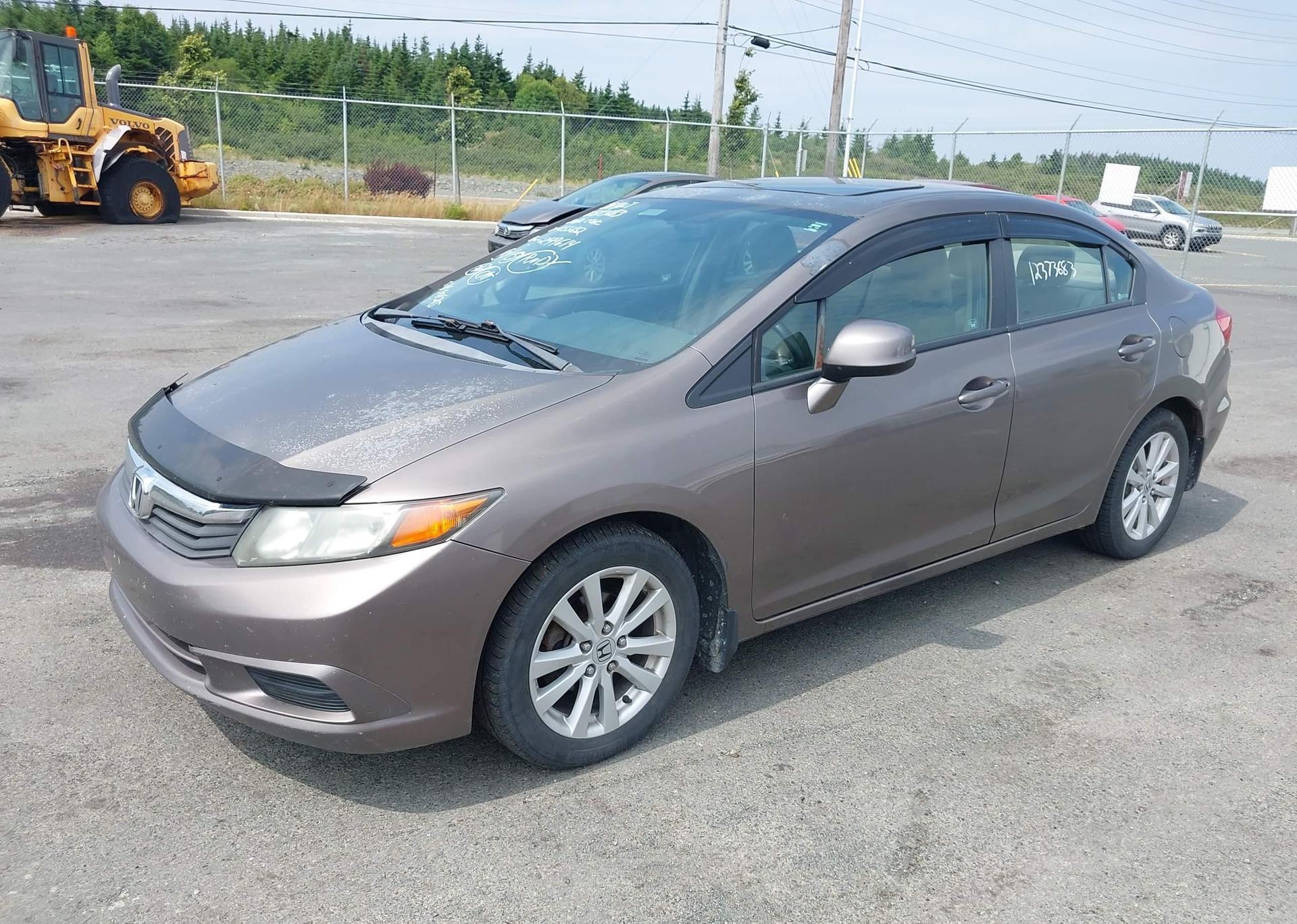 2012 HONDA CIVIC EX