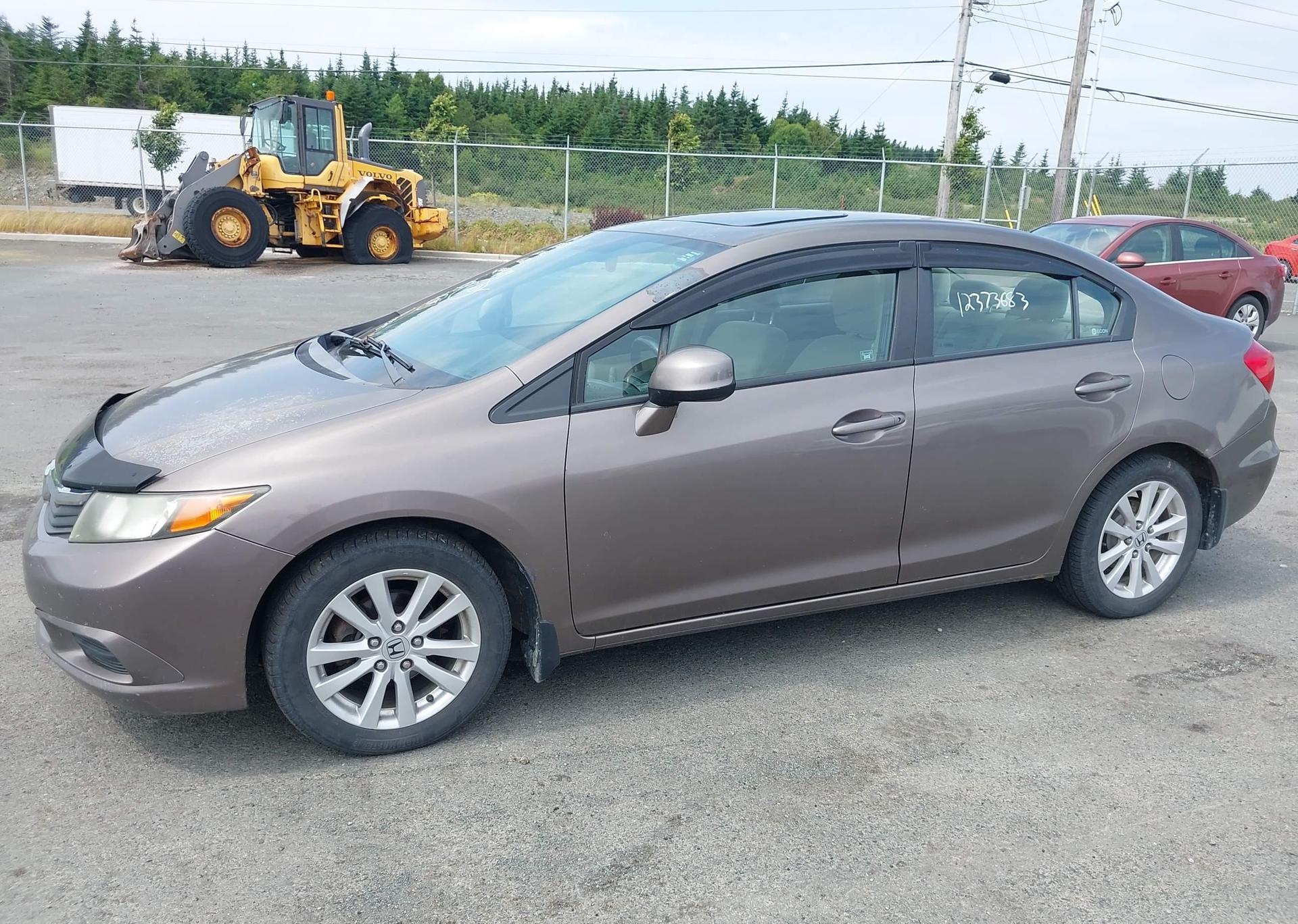 2012 HONDA CIVIC EX