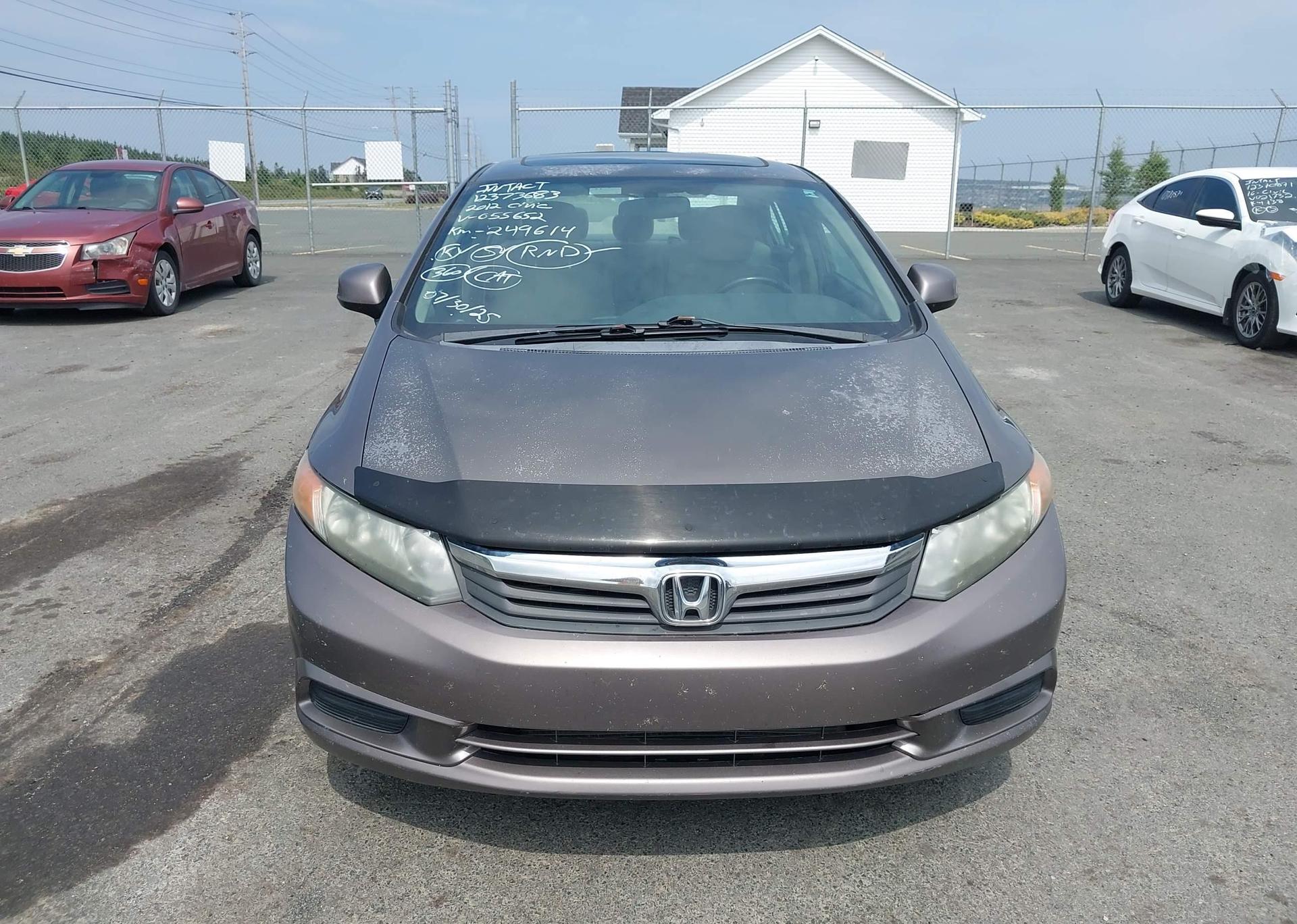 2012 HONDA CIVIC EX