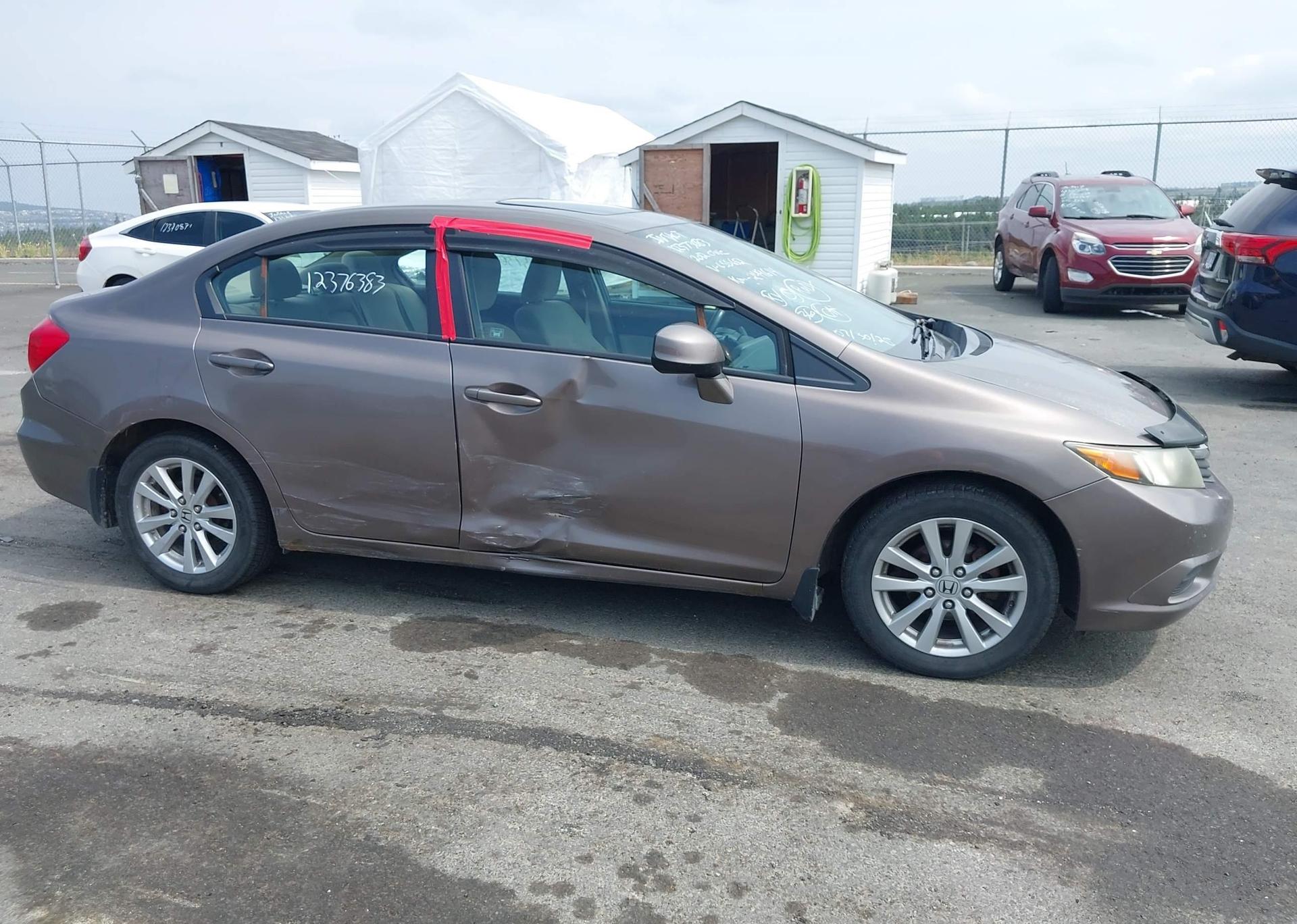 2012 HONDA CIVIC EX