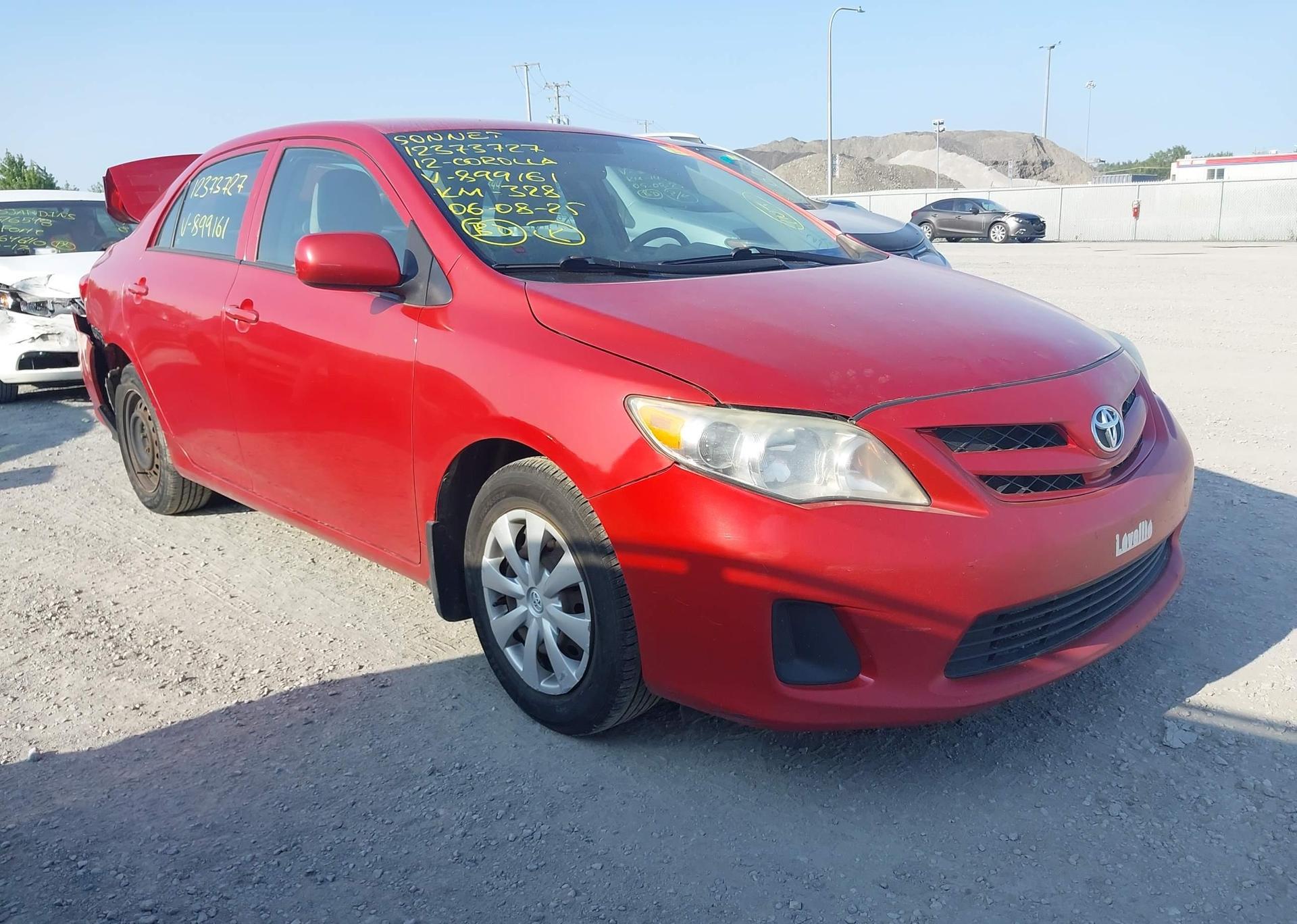 2012 TOYOTA COROLLA CE