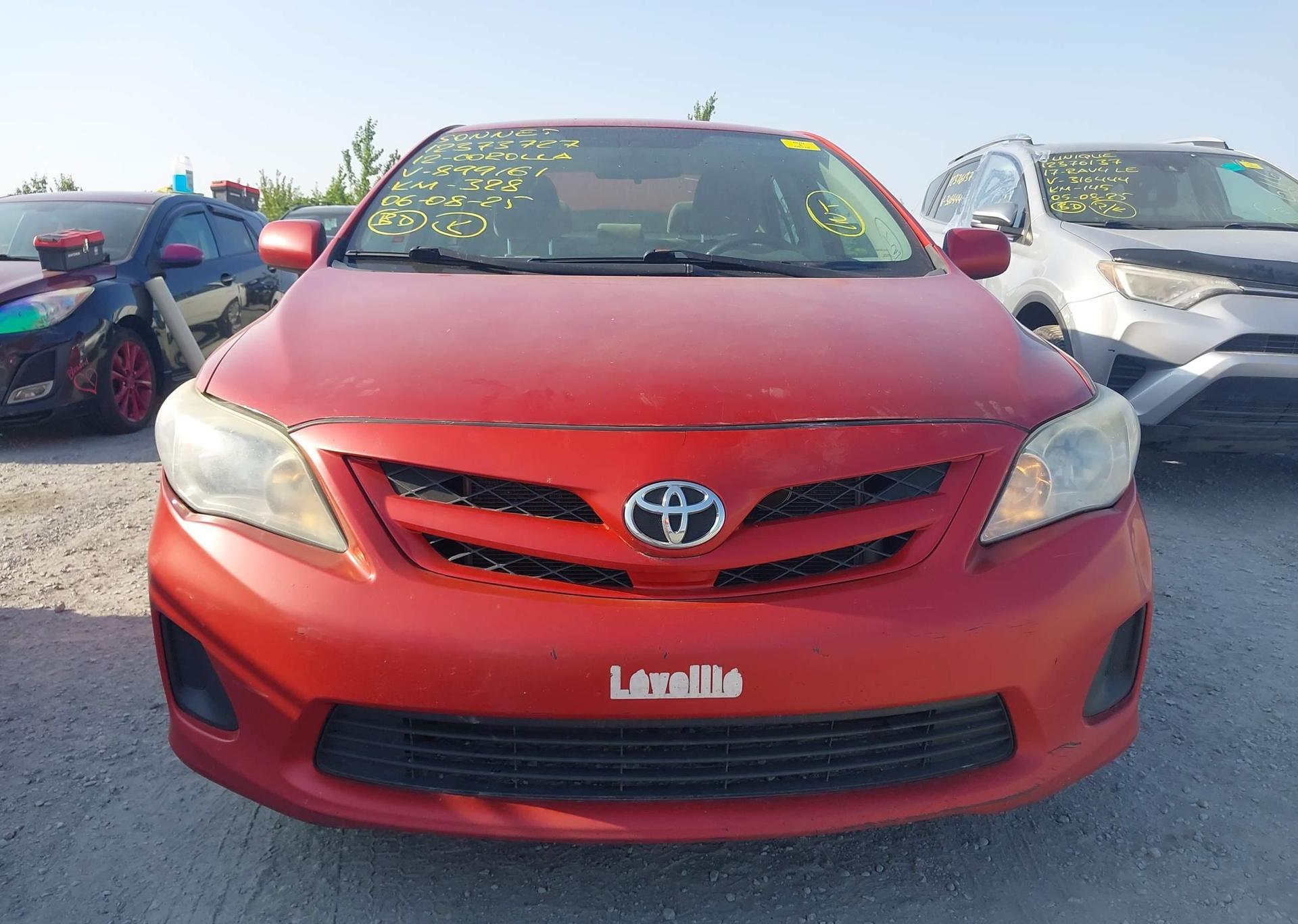 2012 TOYOTA COROLLA CE