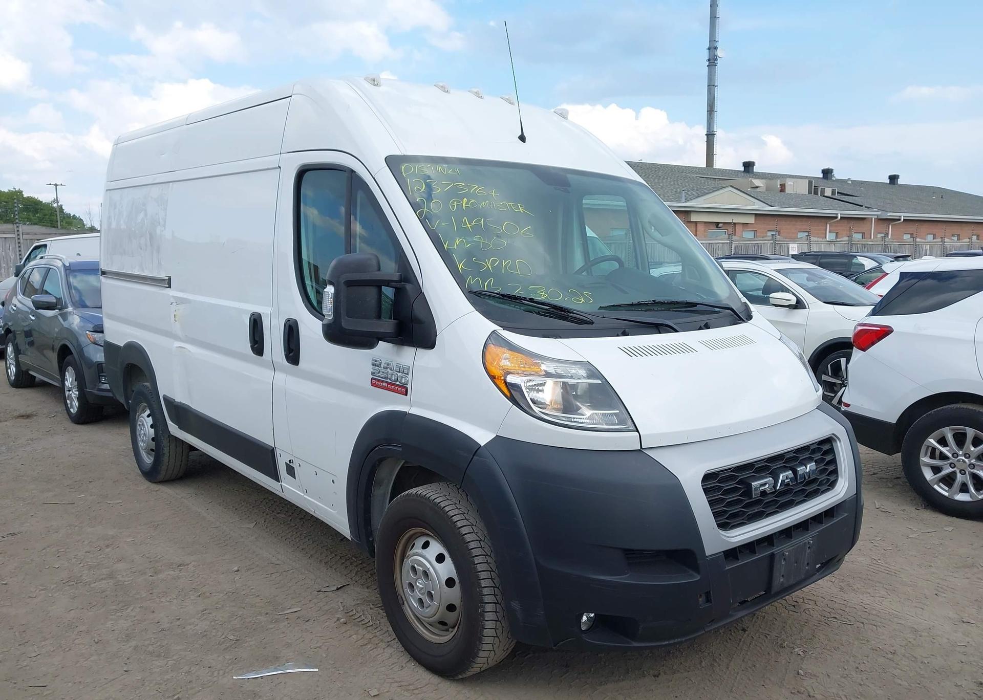 2020 RAM PROMASTER 2500 2500 HIGH