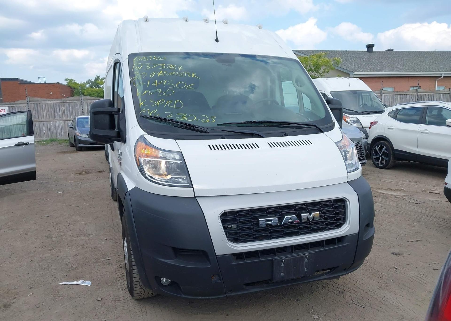2020 RAM PROMASTER 2500 2500 HIGH
