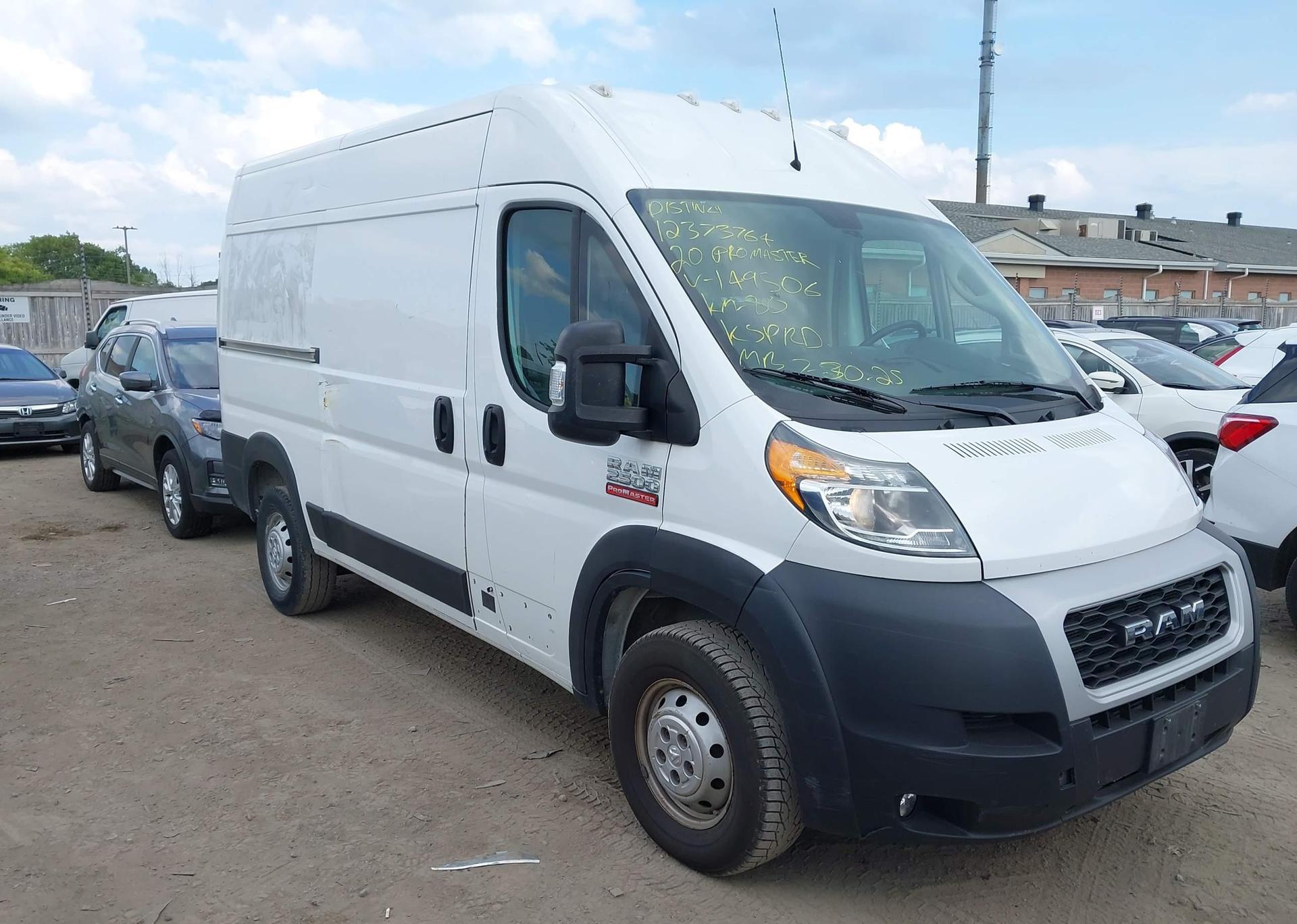 2020 RAM PROMASTER 2500 2500 HIGH