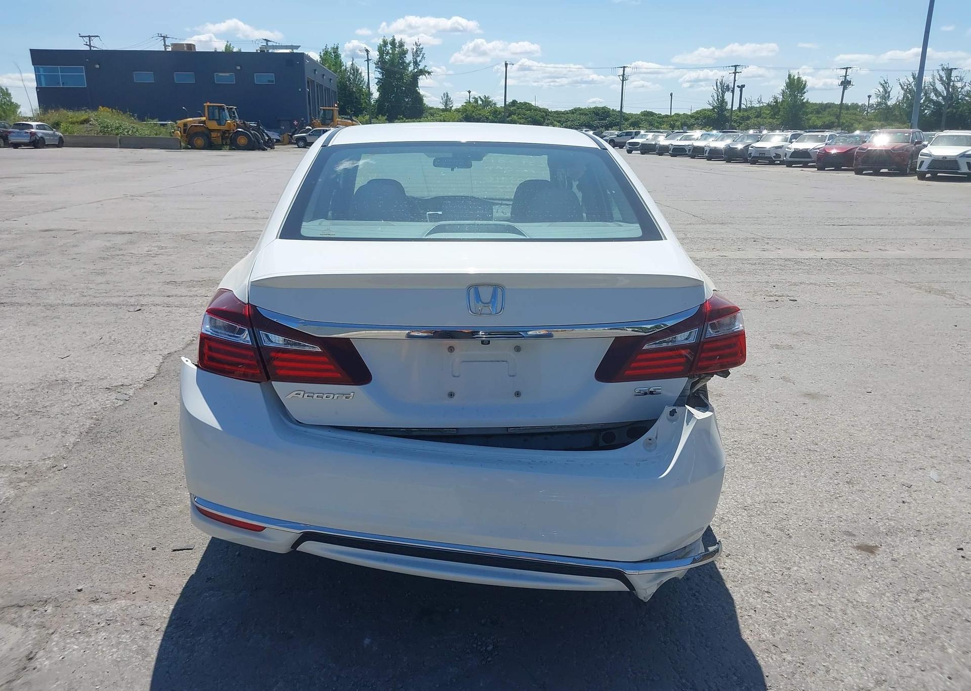 2017 HONDA ACCORD EX