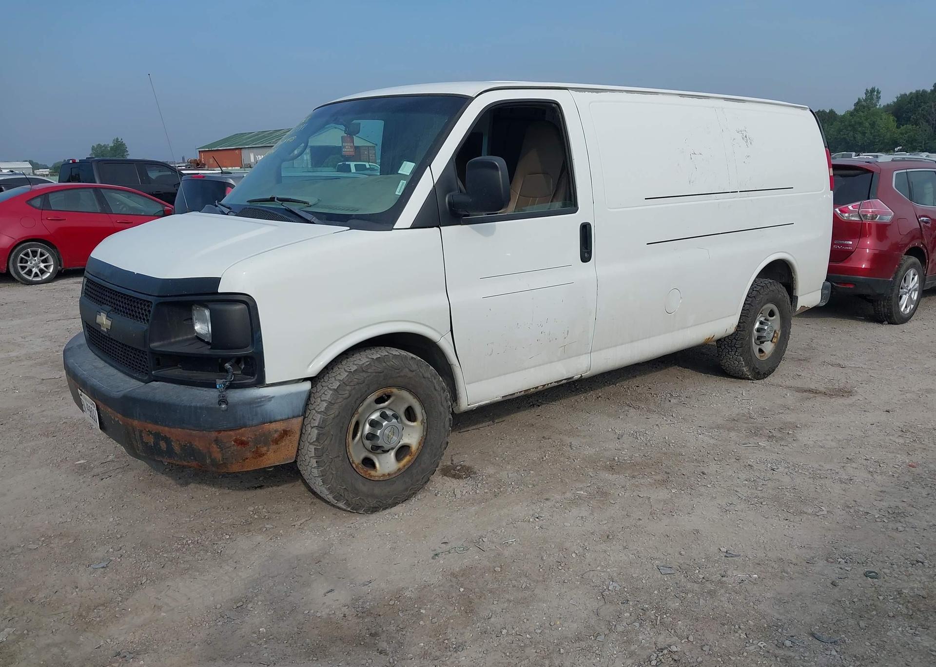 2012 CHEVROLET EXPRESS 2500 WORK VAN