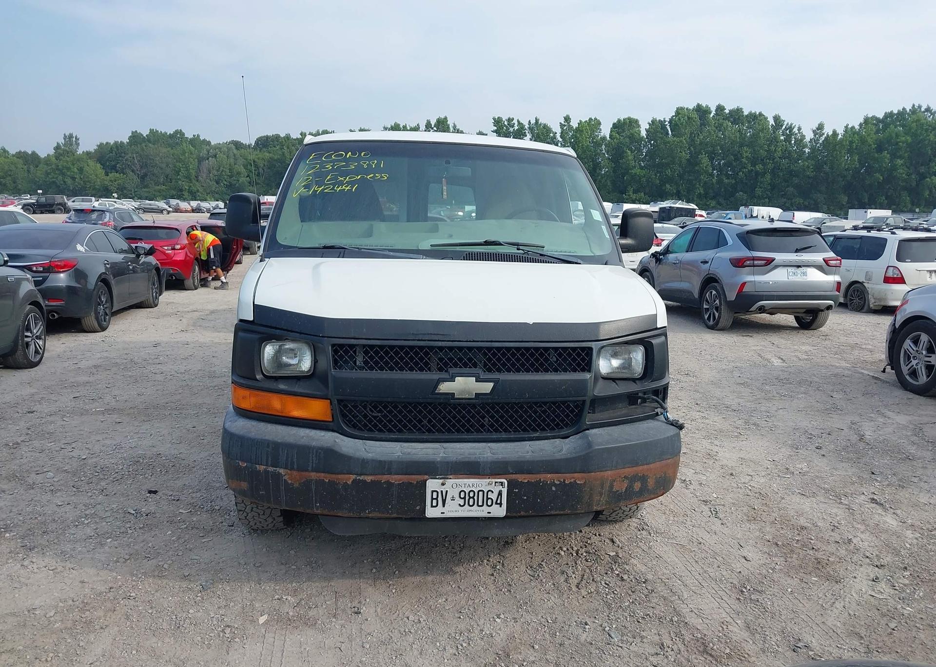 2012 CHEVROLET EXPRESS 2500 WORK VAN