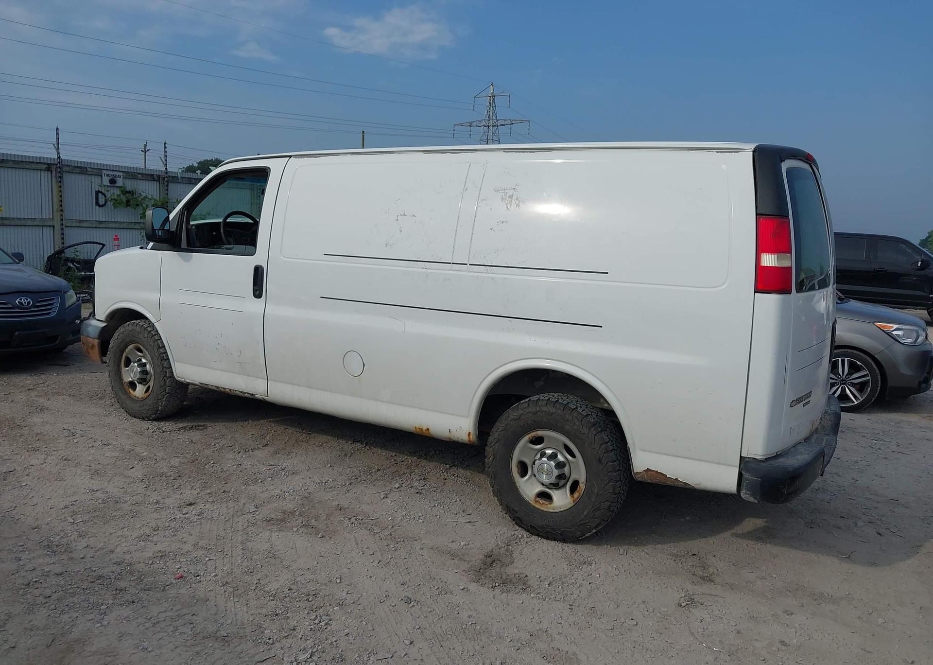 2012 CHEVROLET EXPRESS 2500 WORK VAN