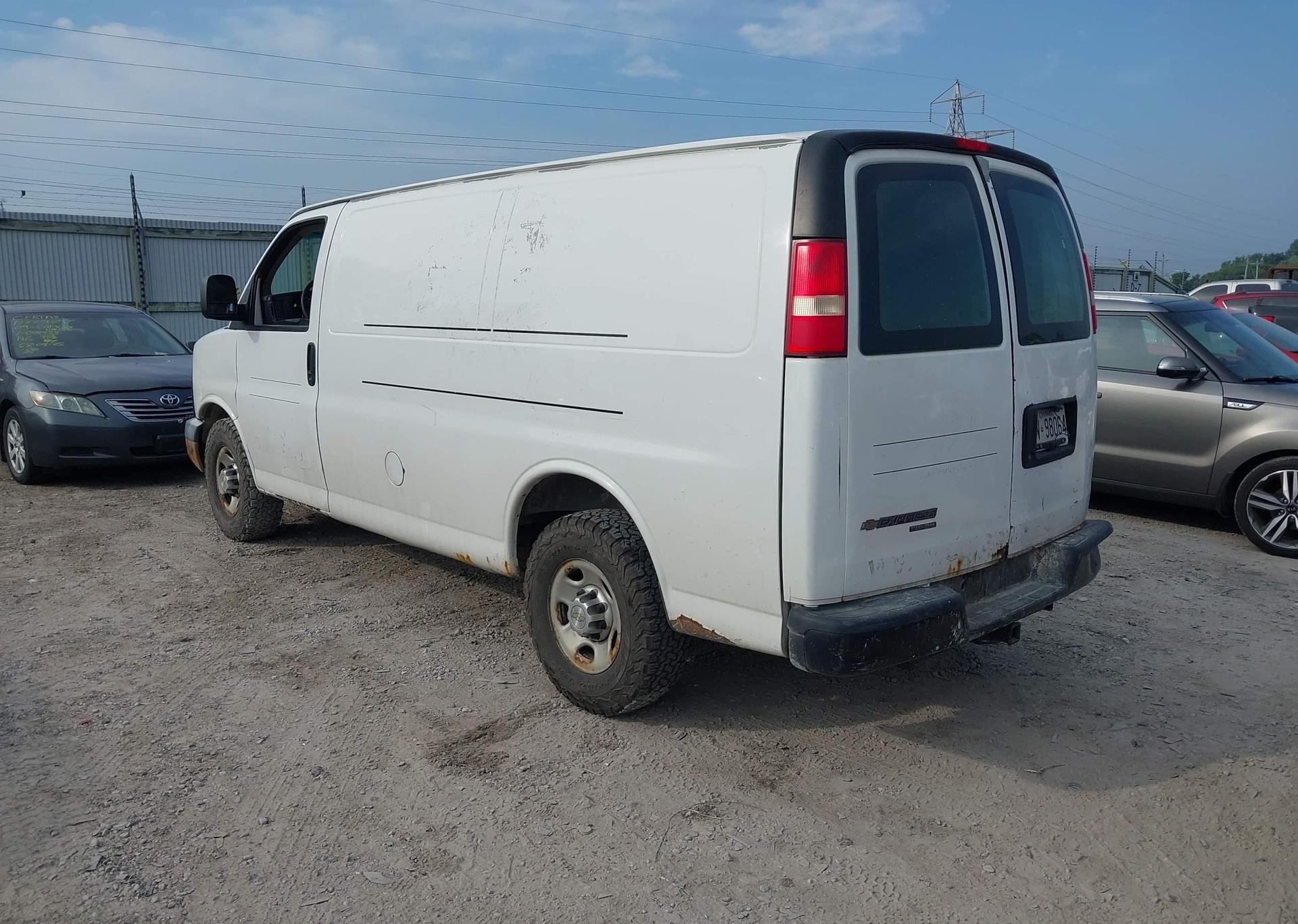 2012 CHEVROLET EXPRESS 2500 WORK VAN