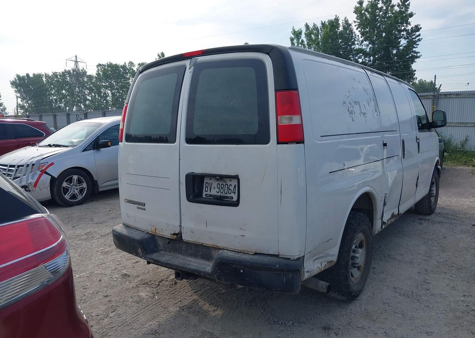 2012 CHEVROLET EXPRESS 2500 WORK VAN