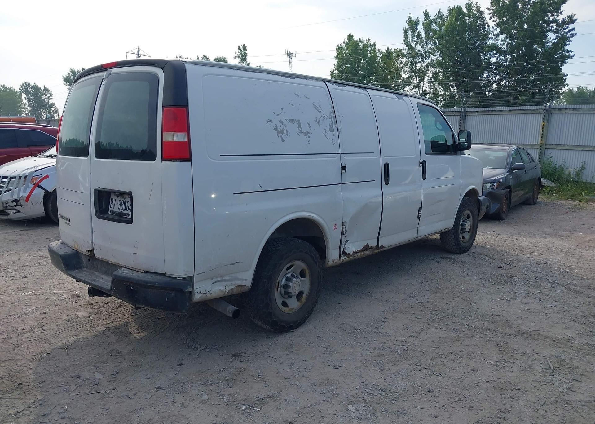 2012 CHEVROLET EXPRESS 2500 WORK VAN
