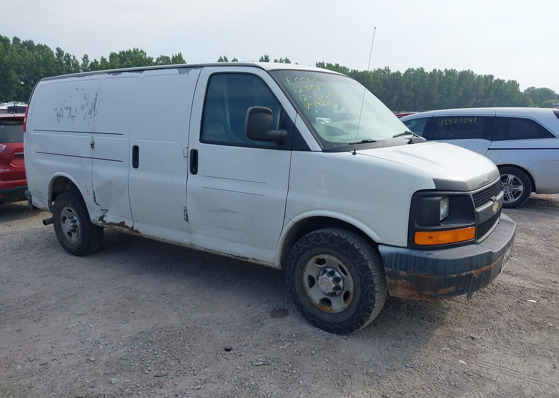 2012 CHEVROLET EXPRESS 2500 WORK VAN
