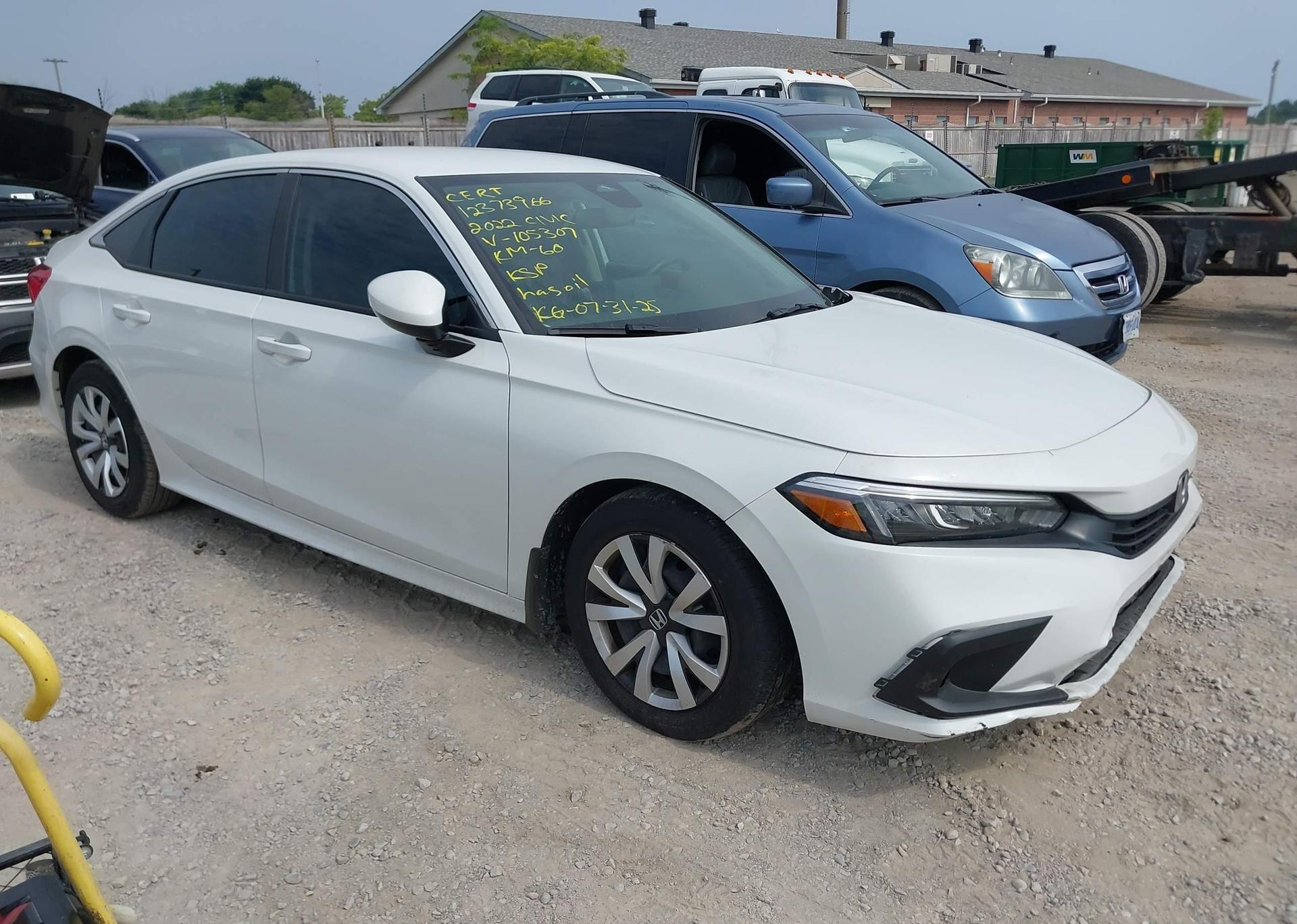 2022 HONDA CIVIC LX