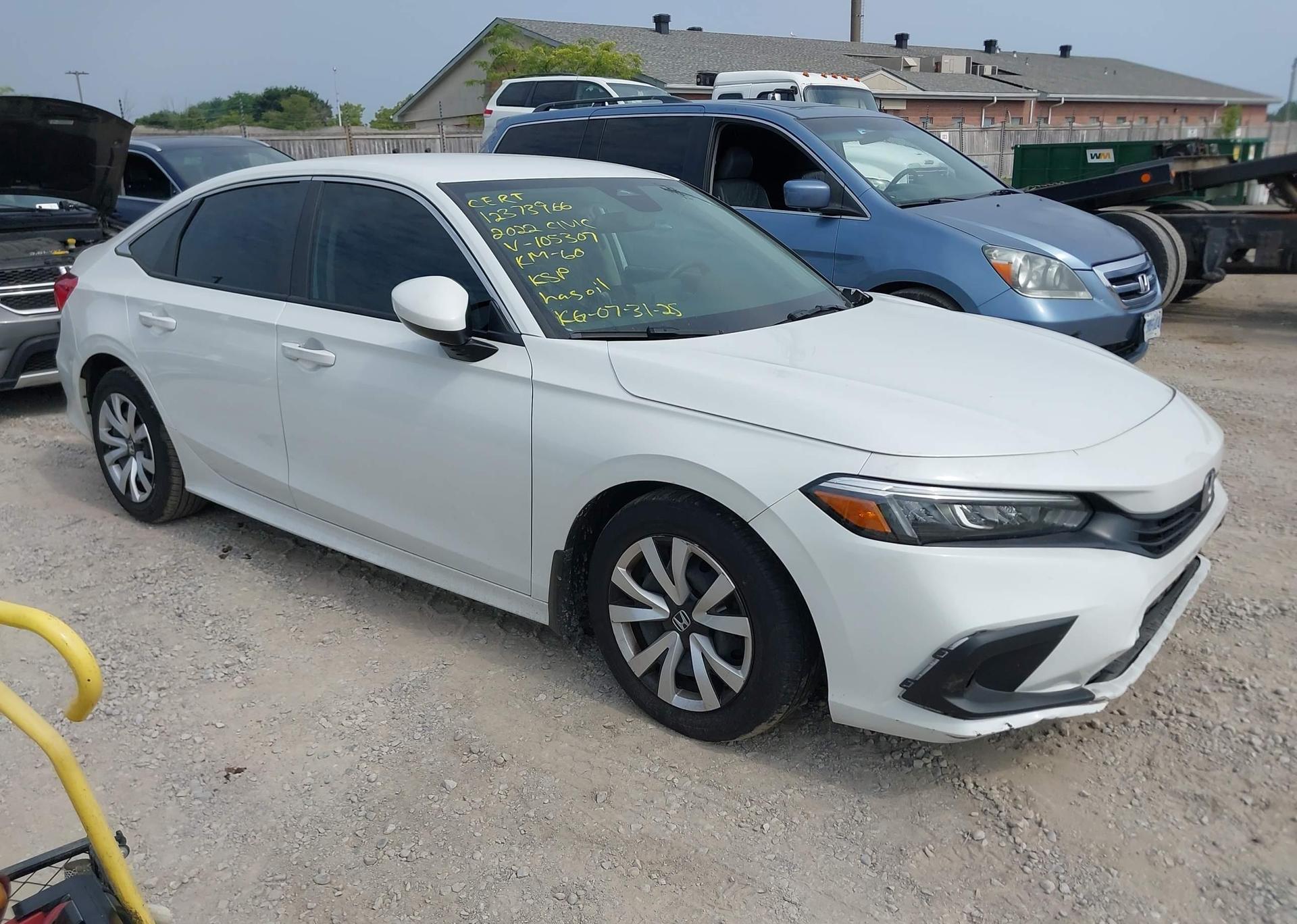 2022 HONDA CIVIC LX