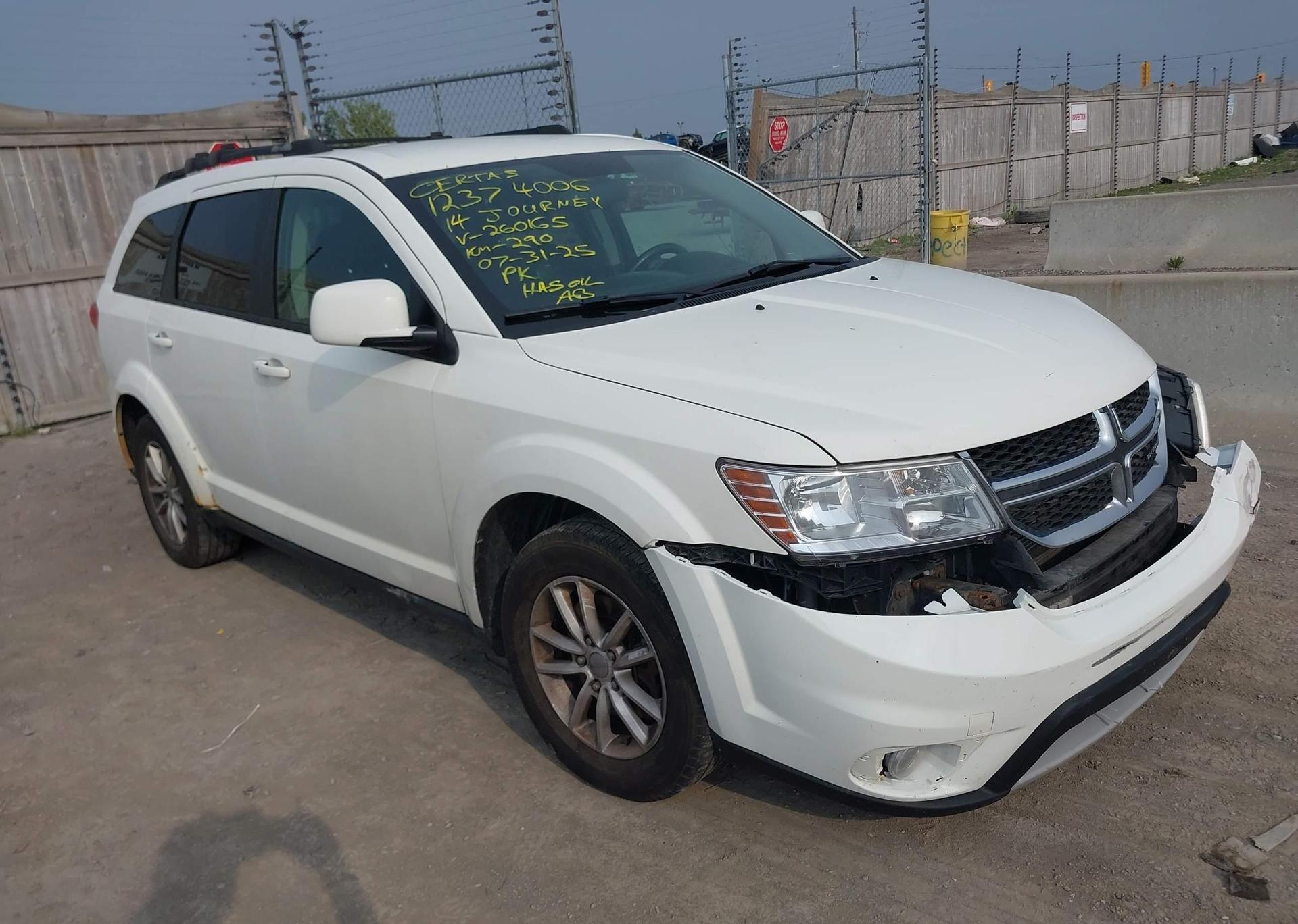 2014 DODGE JOURNEY SXT