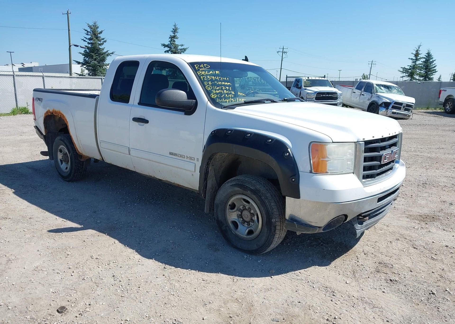 2008 GMC SIERRA K2500 HEAVY DUTY