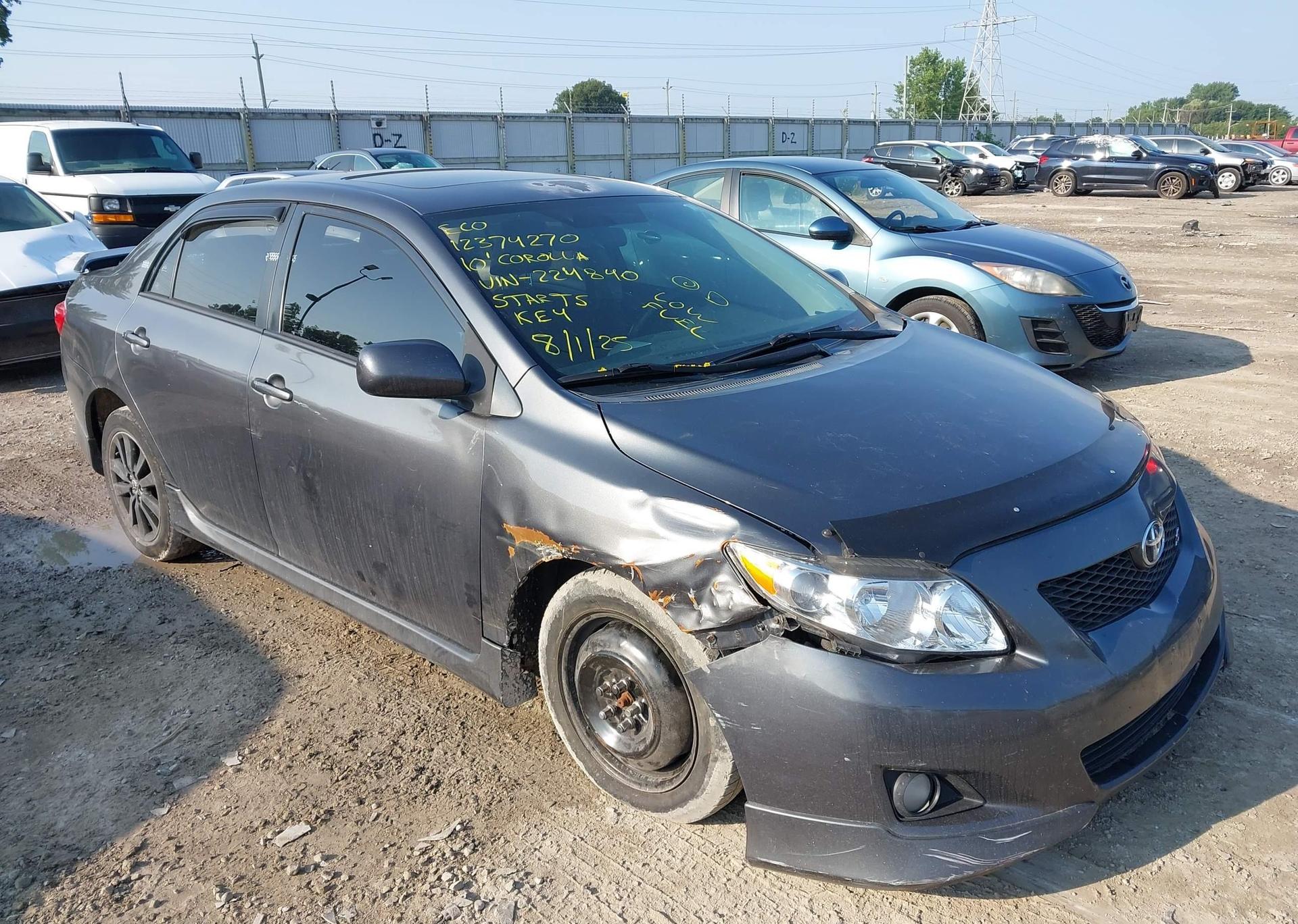 2010 TOYOTA COROLLA S