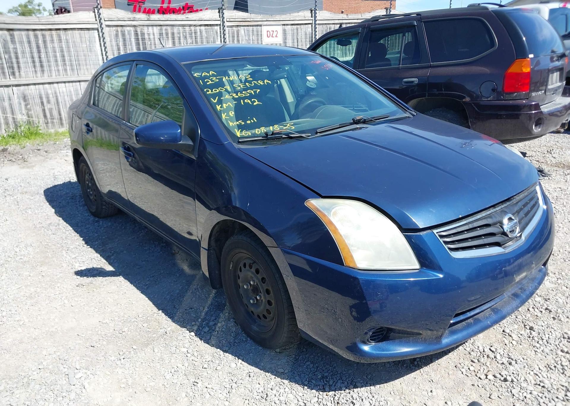 2009 NISSAN SENTRA 2.0