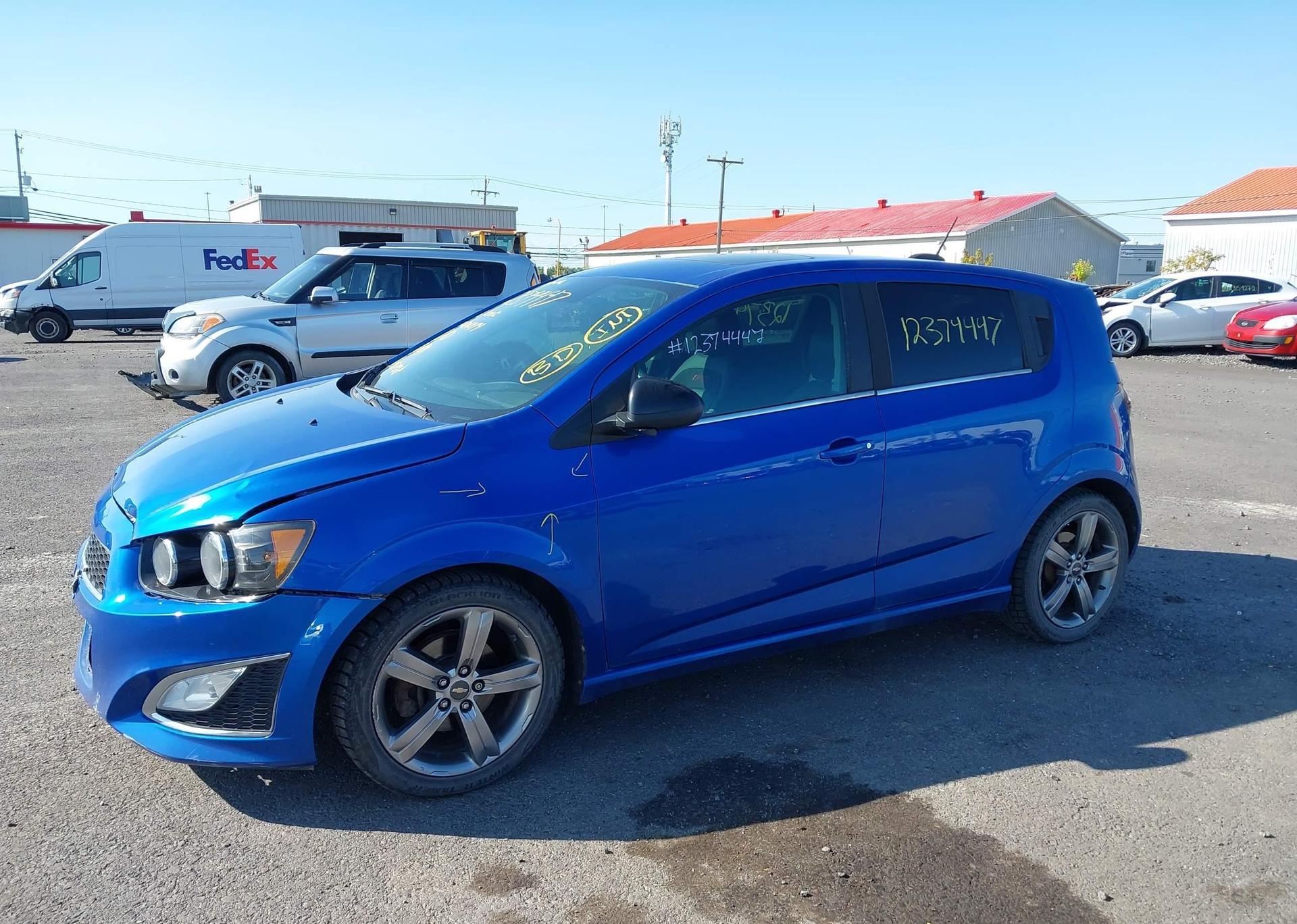 2016 CHEVROLET SONIC RS AUTO