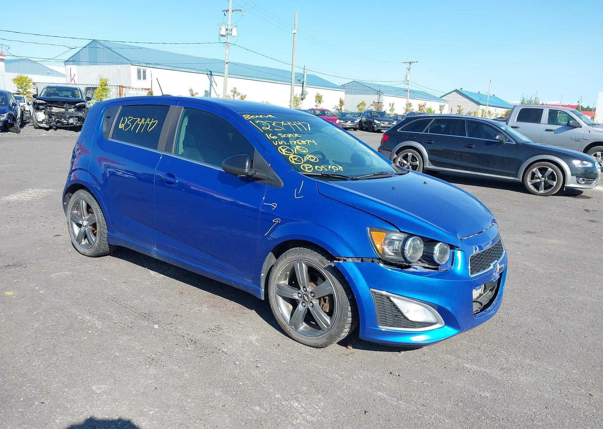 2016 CHEVROLET SONIC RS AUTO
