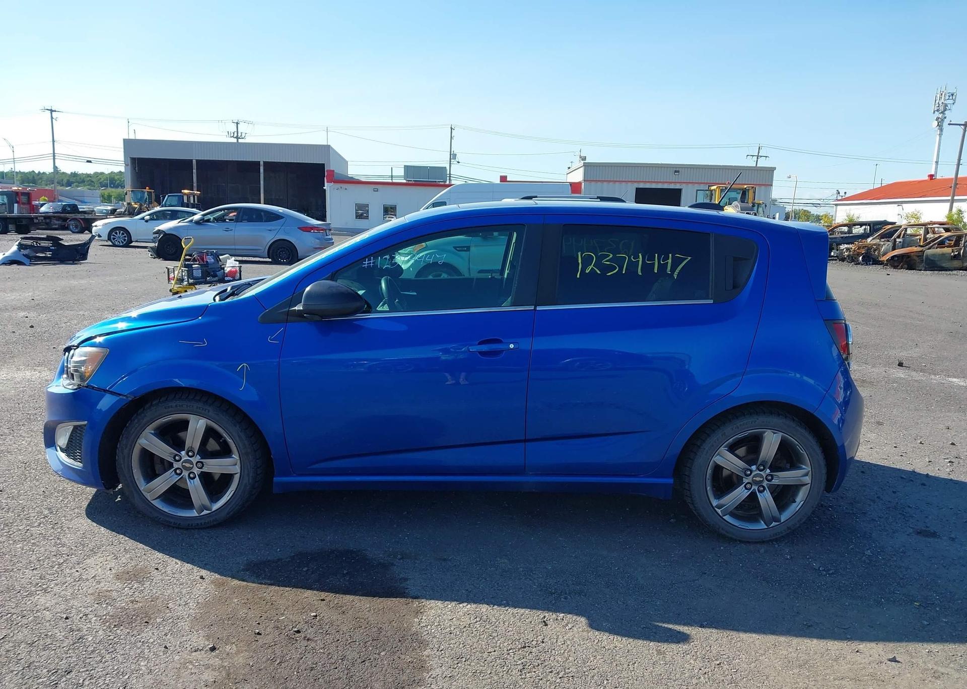 2016 CHEVROLET SONIC RS AUTO
