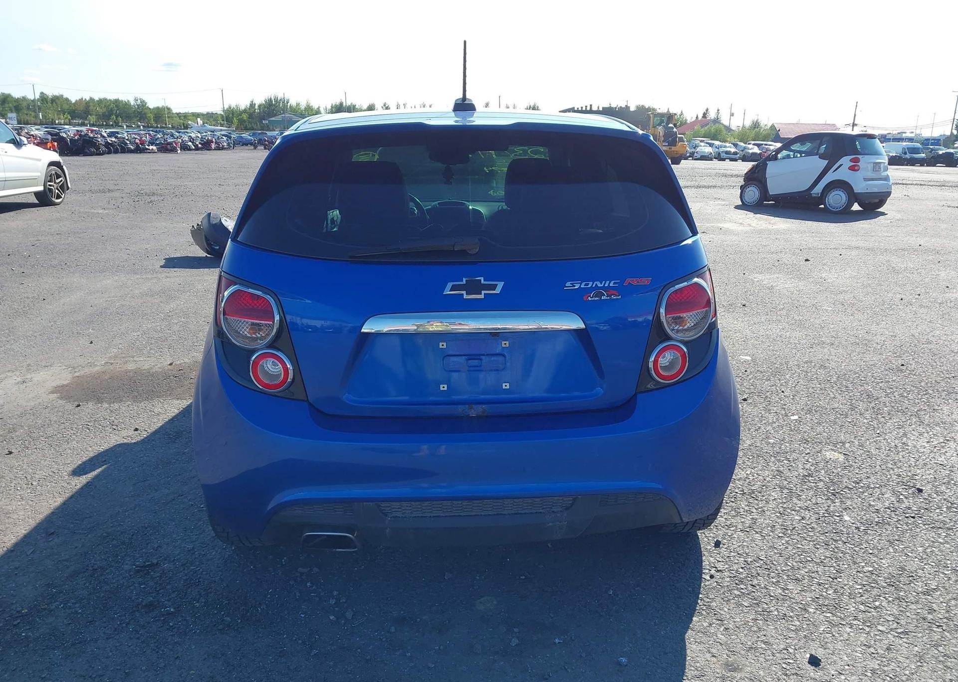 2016 CHEVROLET SONIC RS AUTO