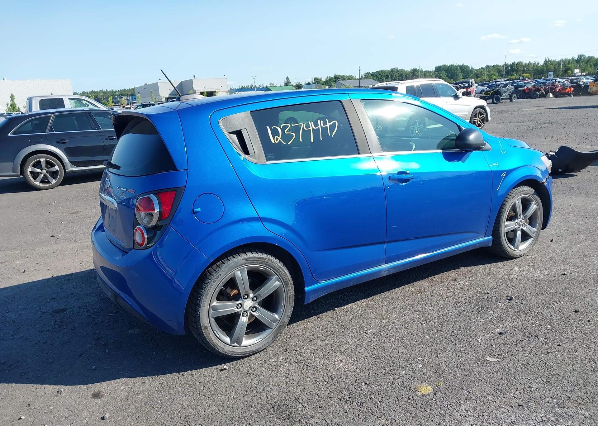 2016 CHEVROLET SONIC RS AUTO