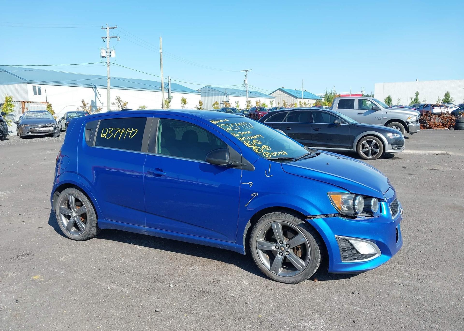 2016 CHEVROLET SONIC RS AUTO