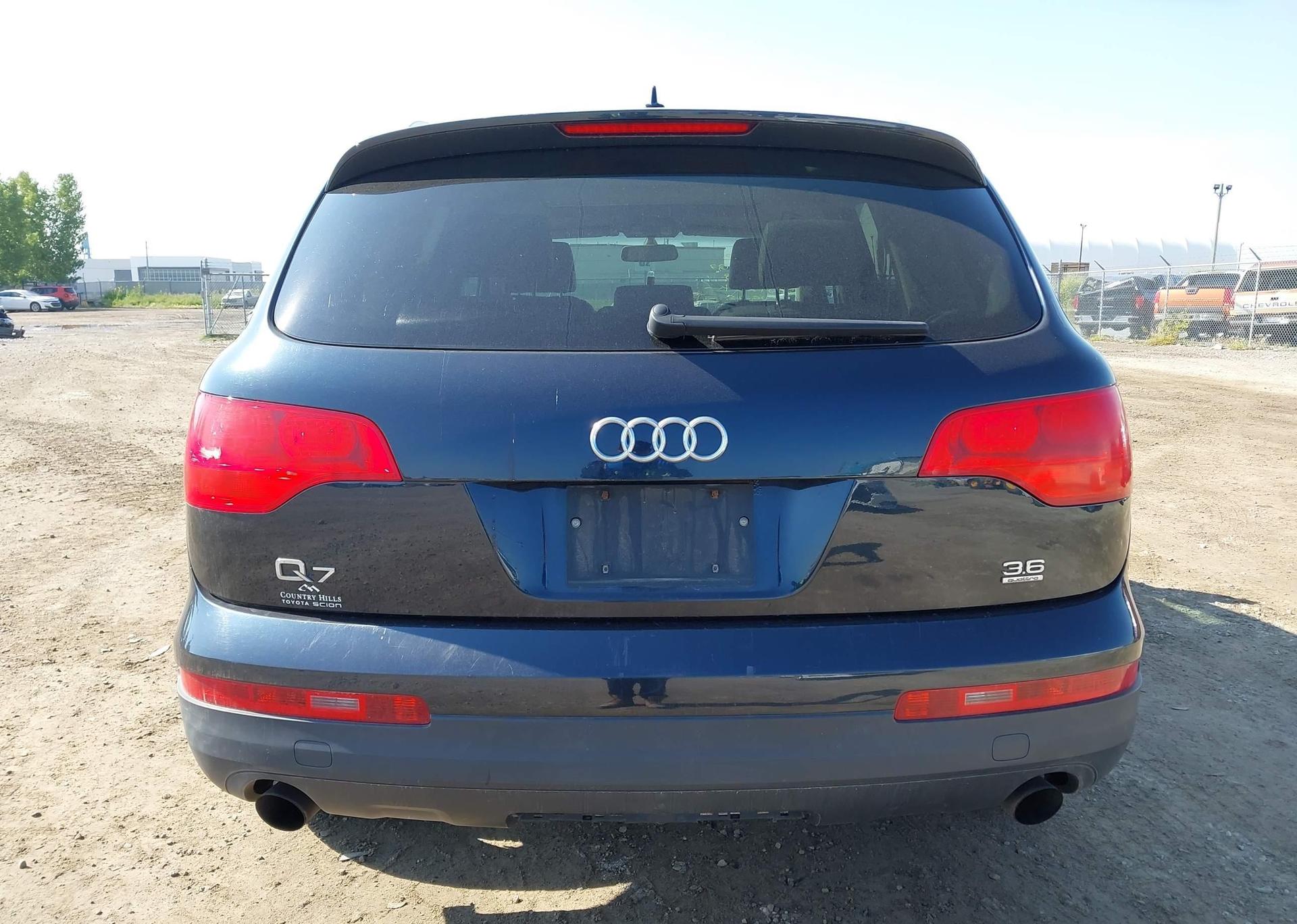 2009 AUDI Q7 3.6 QUATTRO