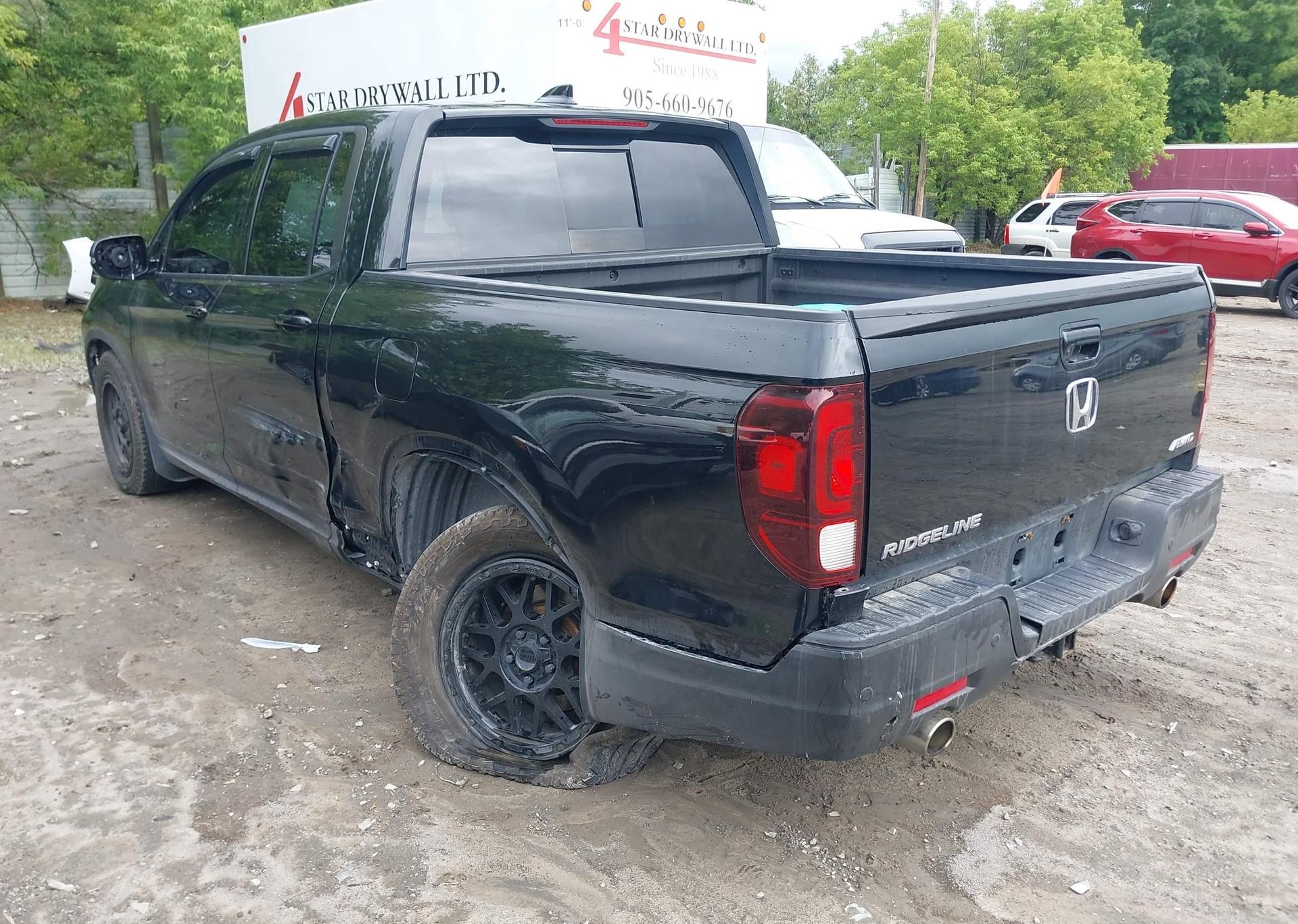 2022 HONDA RIDGELINE BLACK EDITION