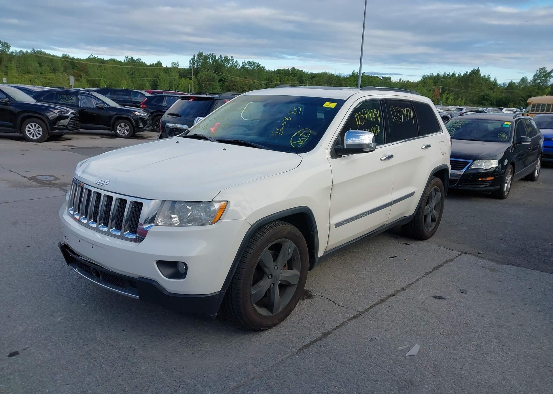 2012 JEEP GRAND CHEROKEE OVERLAND