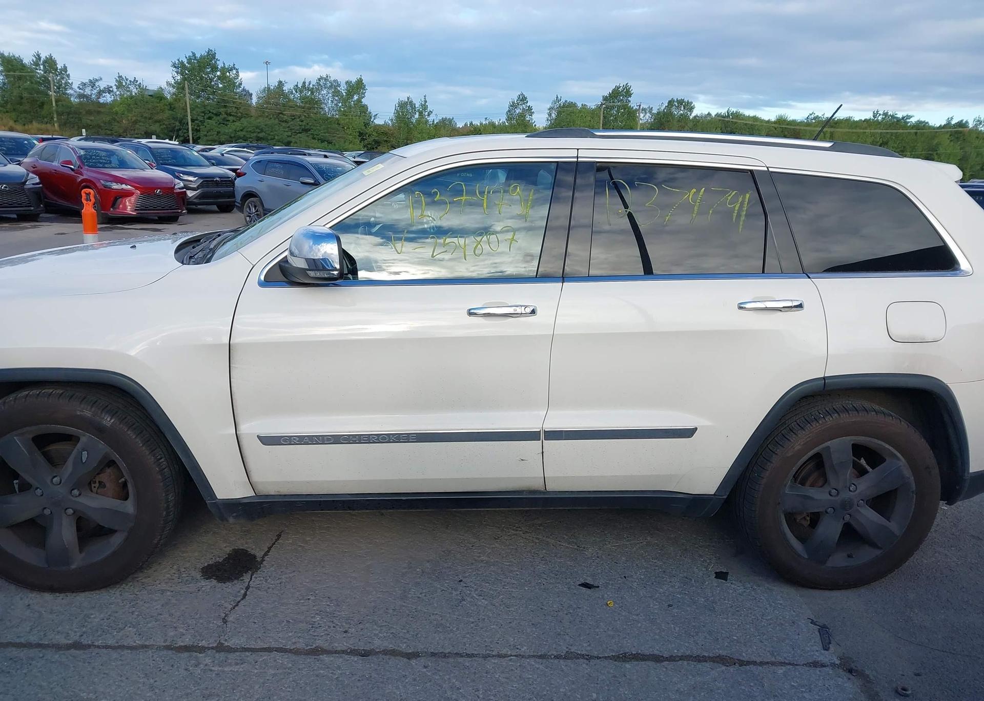 2012 JEEP GRAND CHEROKEE OVERLAND