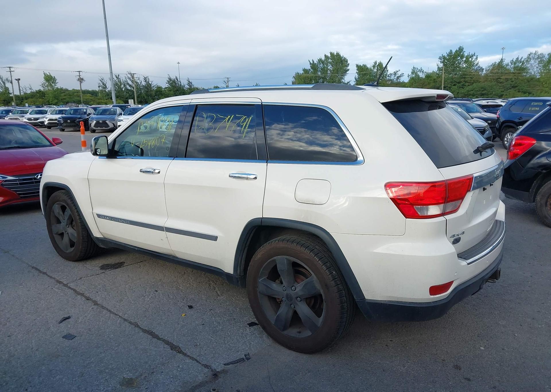 2012 JEEP GRAND CHEROKEE OVERLAND