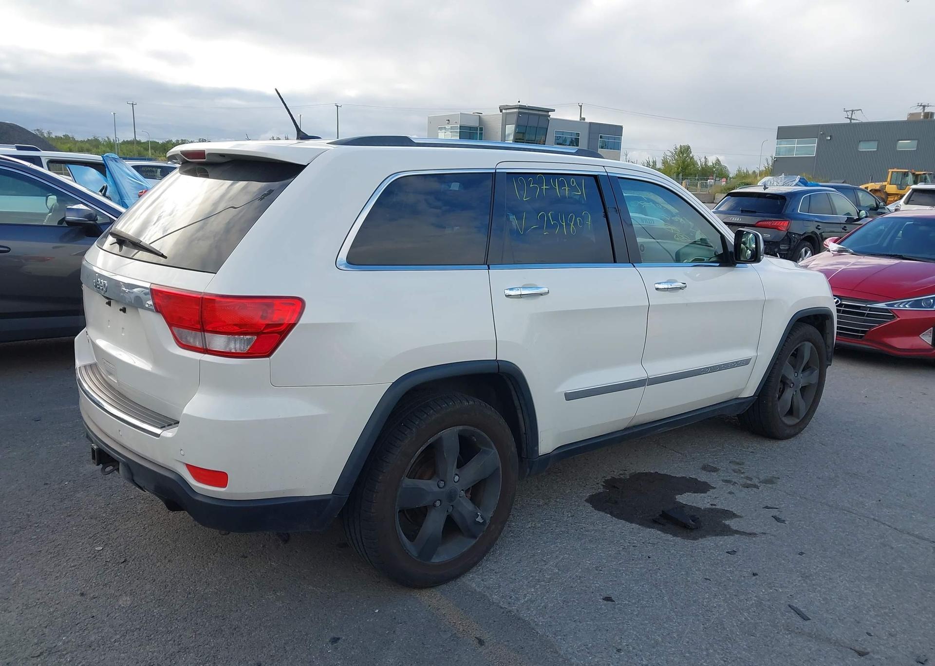 2012 JEEP GRAND CHEROKEE OVERLAND